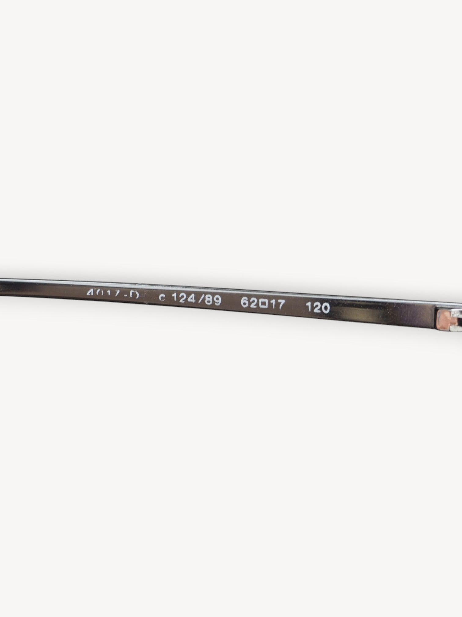 CHANEL 4017-D CRYSTAL CC LOGO RIMLESS SUNGLASSES SALMON