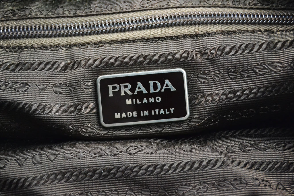 PRADA RE-NYLON BACKPACK KHAKI