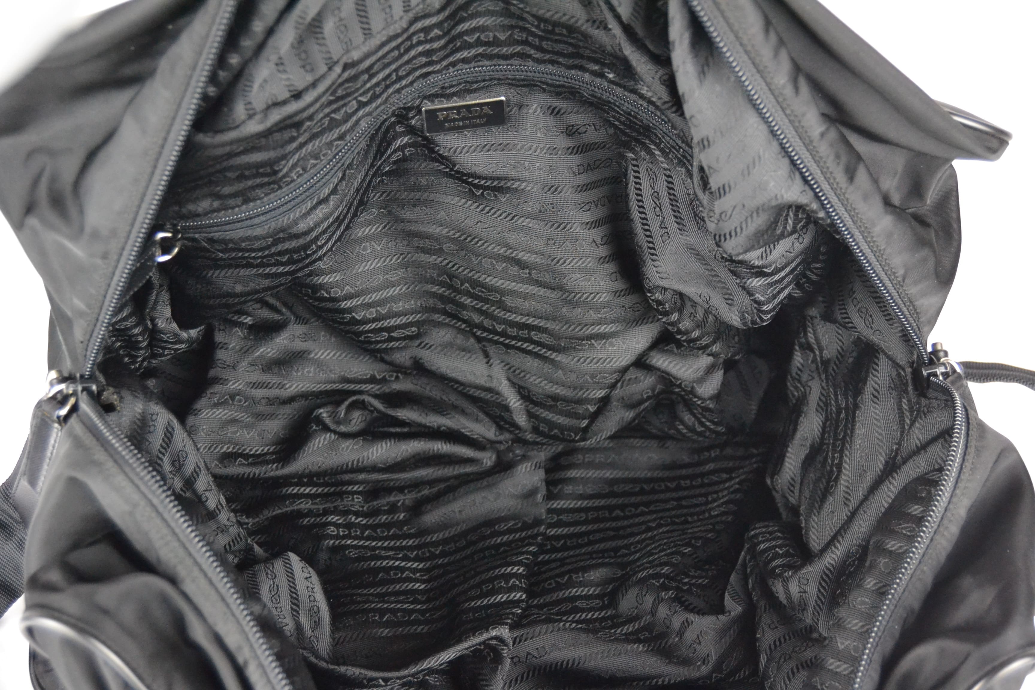 PRADA RE-NYLON TRAVEL BAG