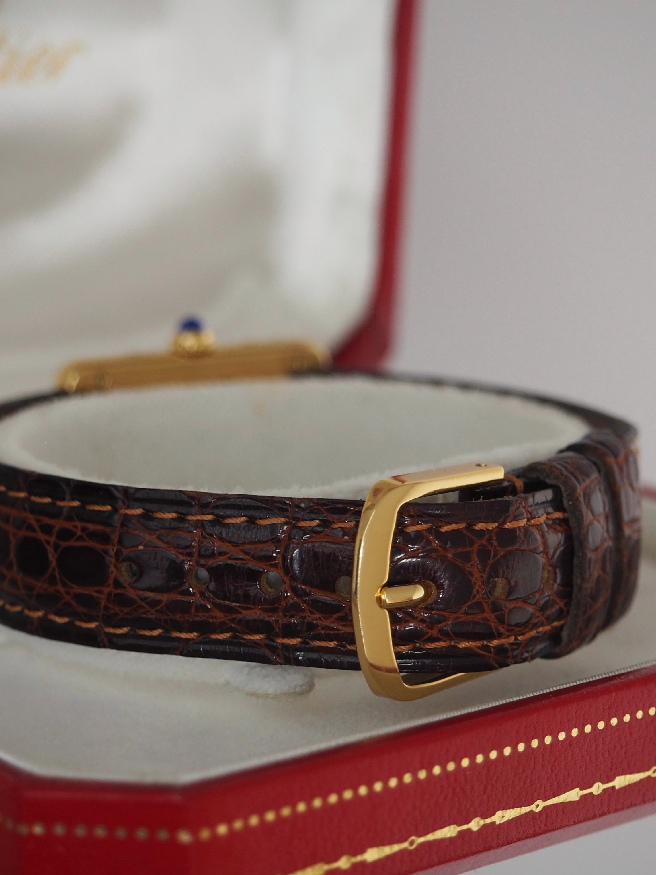 CARTIER TANK VERMEIL WATCH REF. 5057001