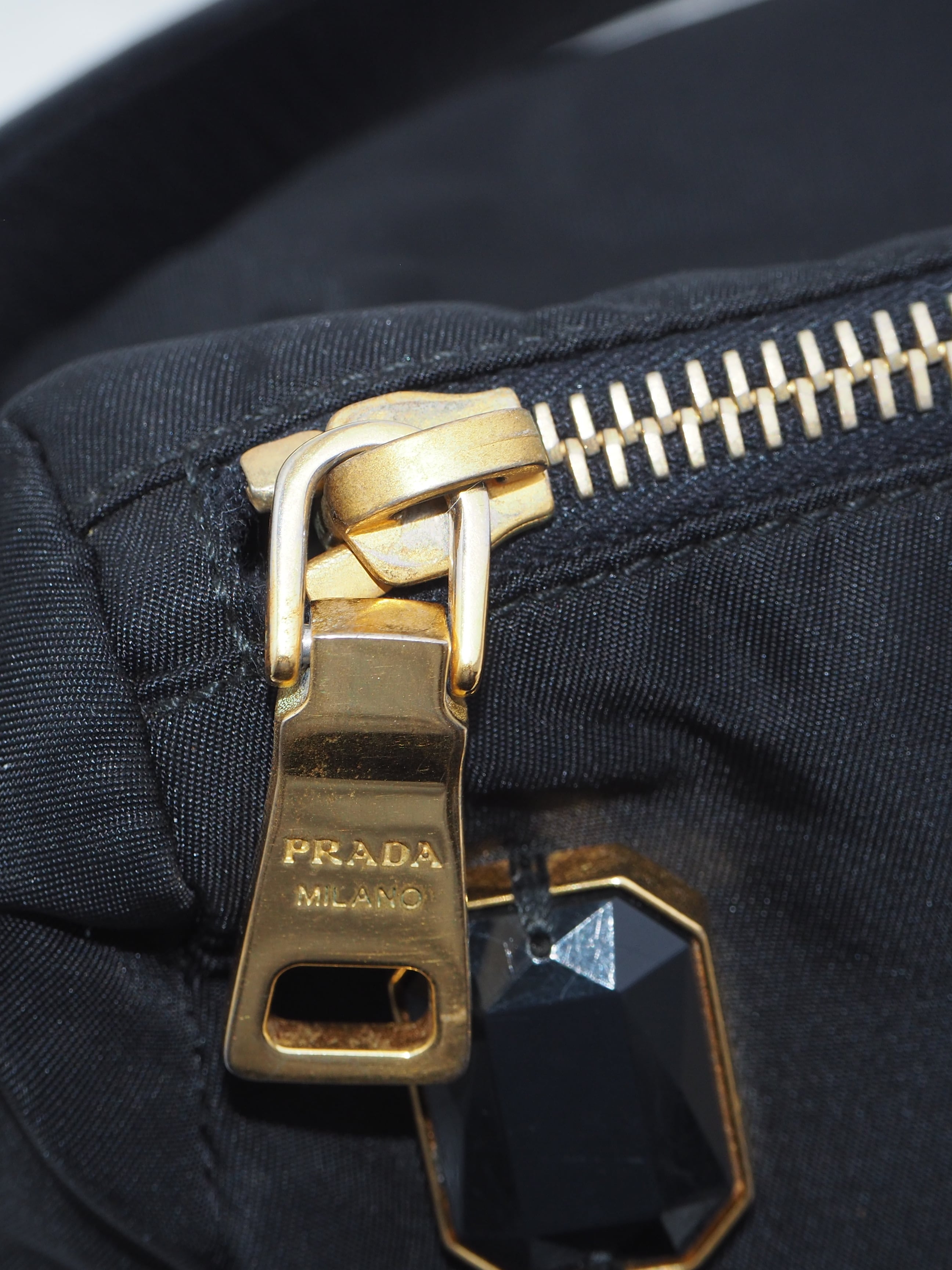 PRADA TESSUTO NYLON PIETRE SHOULDER BAG