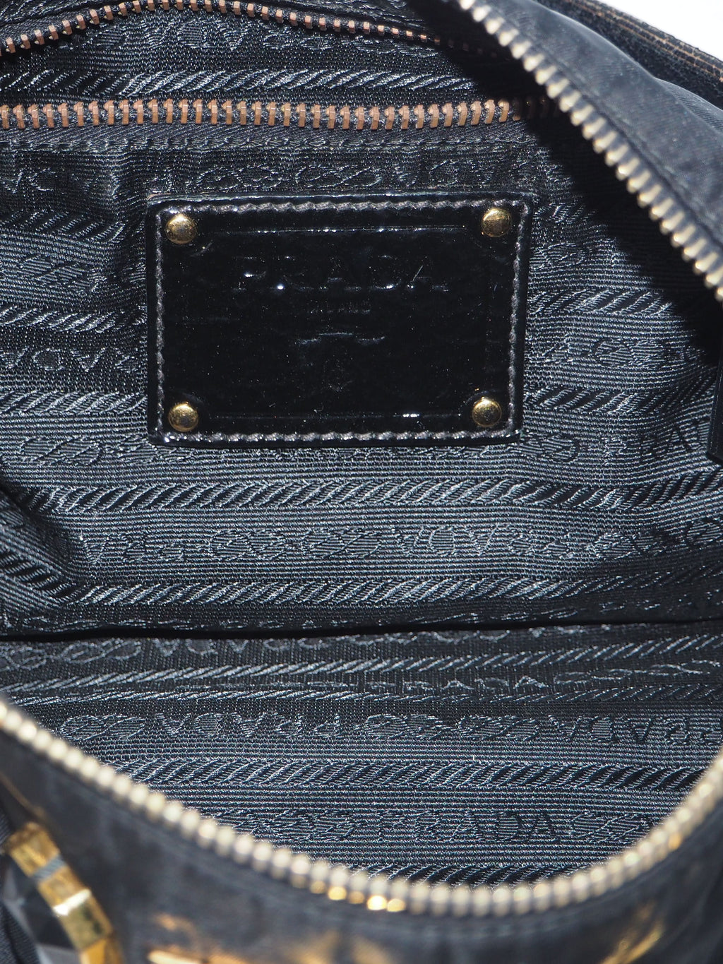 PRADA TESSUTO NYLON PIETRE SHOULDER BAG