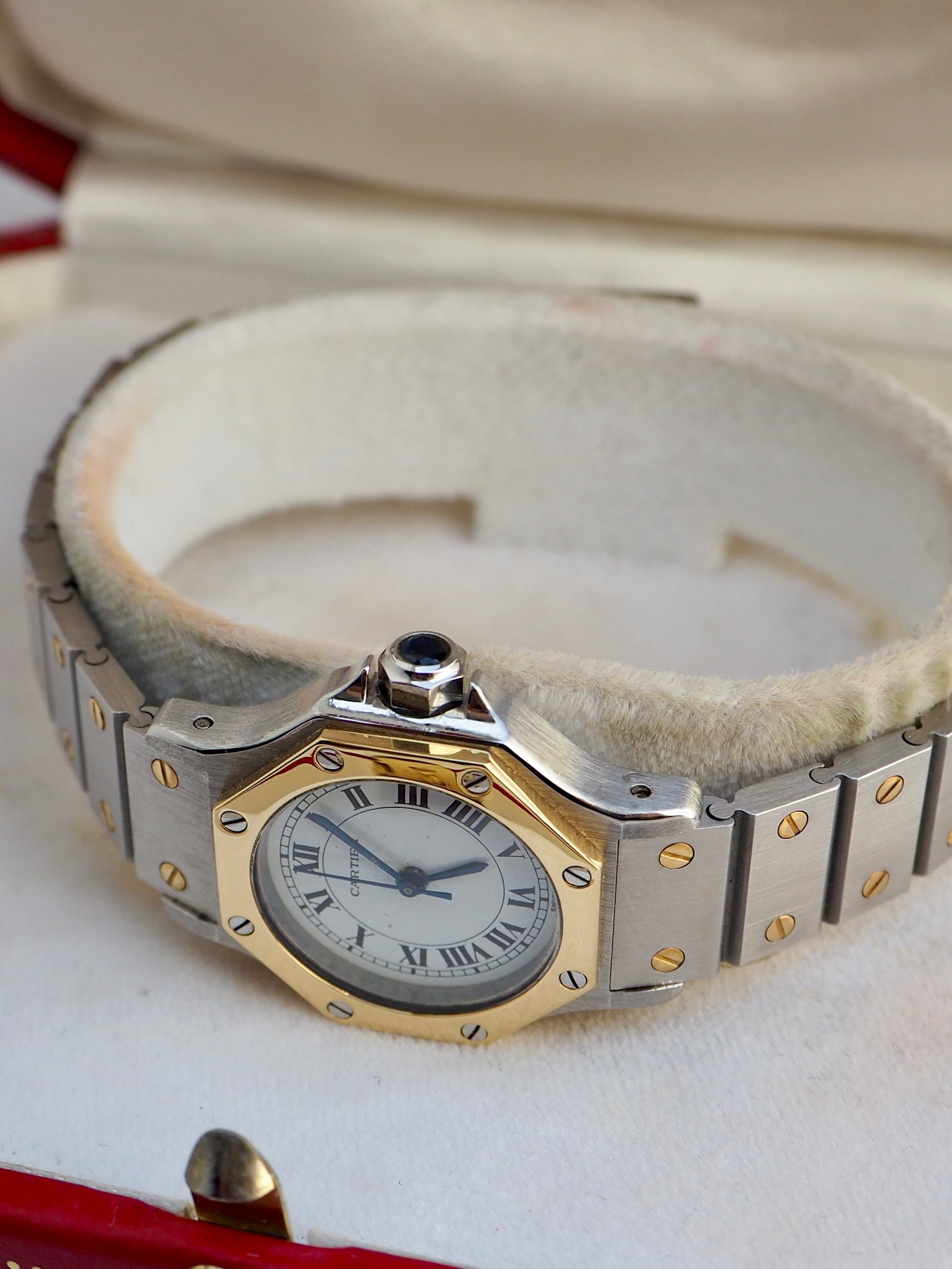 CARTIER SANTOS RONDE OCTAGON WATCH