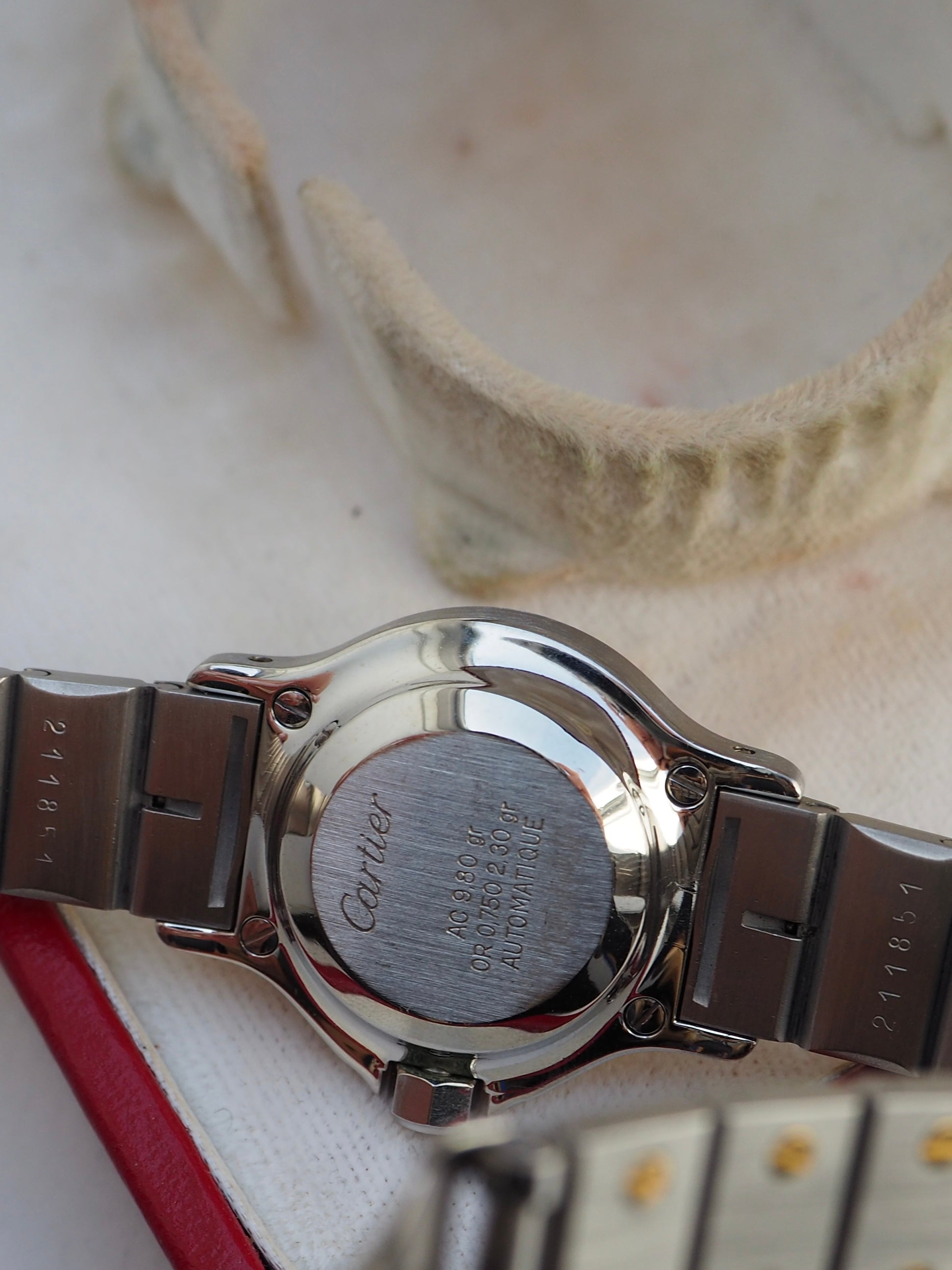 CARTIER SANTOS RONDE OCTAGON WATCH