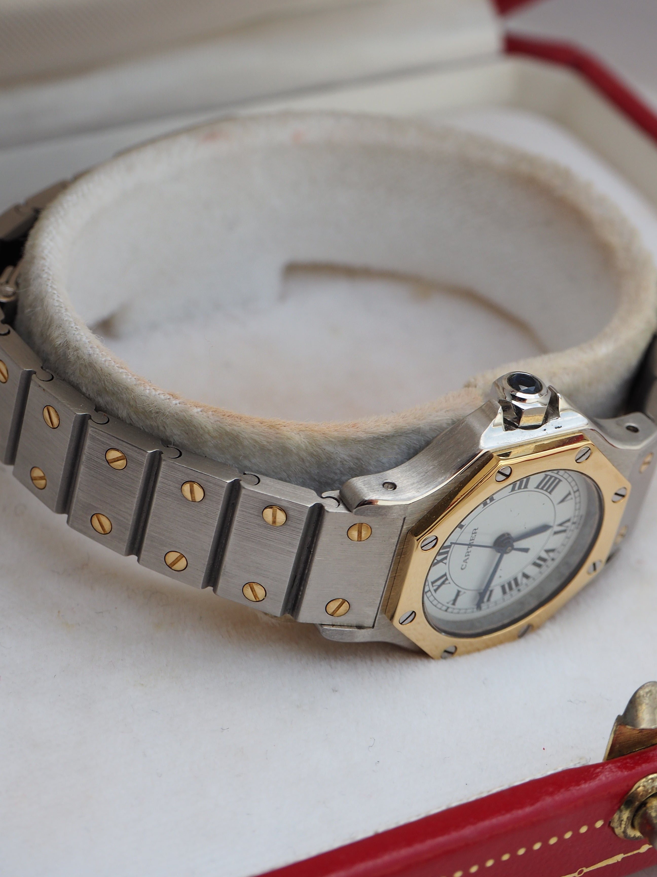 CARTIER SANTOS RONDE OCTAGON WATCH