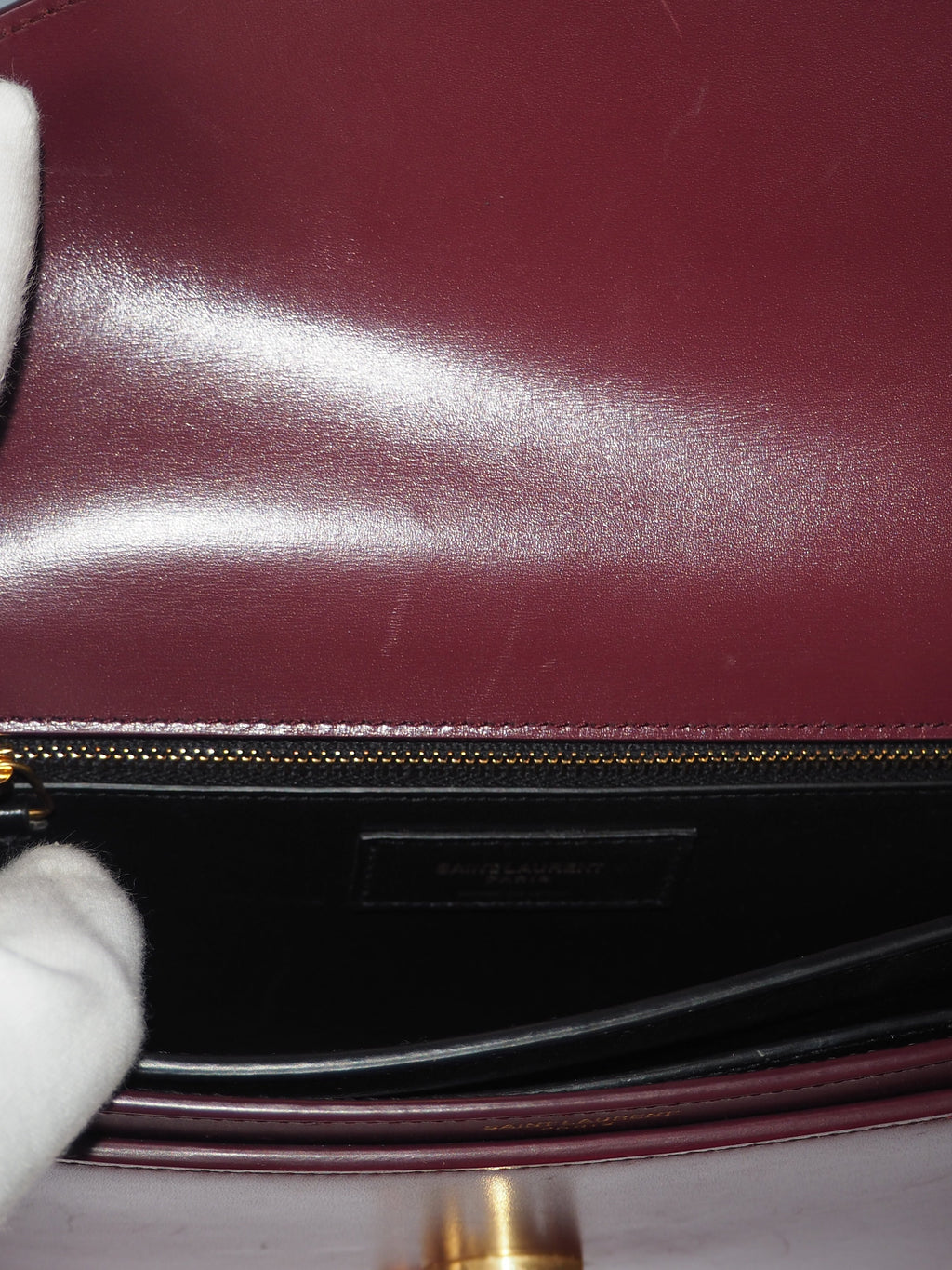 YVES SAINT LAURENT CASSANDRA ENVELOPE BAG