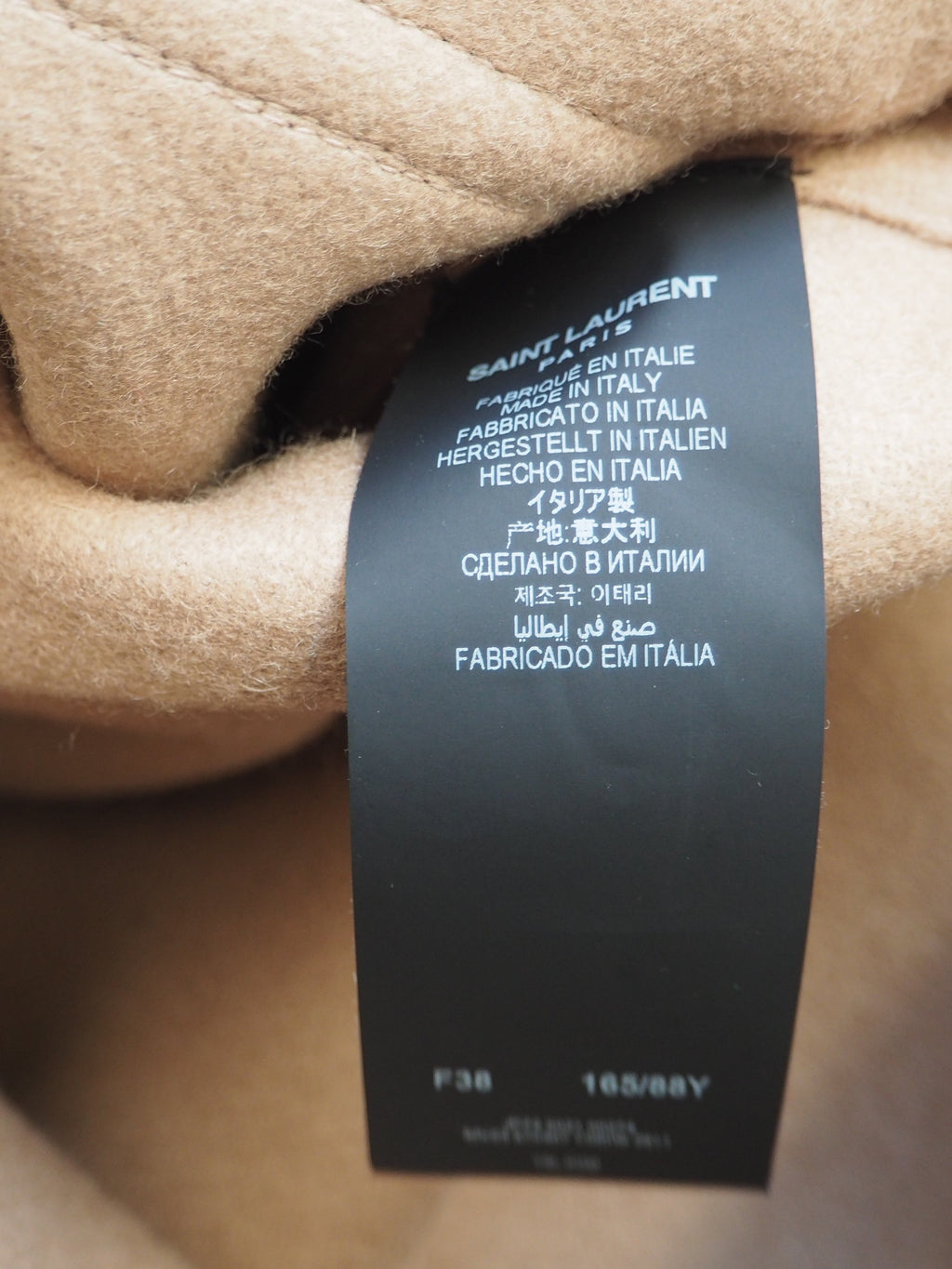 YVES SAINT LAURENT DUFFLE COAT - M