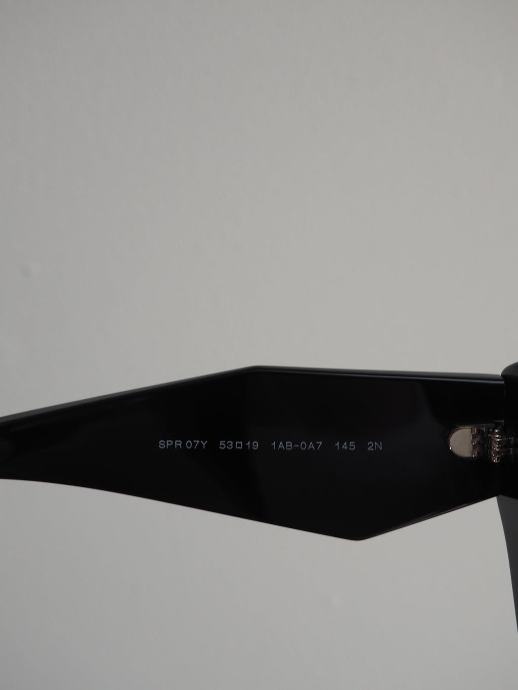 PRADA SPR07Y CAT EYE SUNGLASSES BLACK