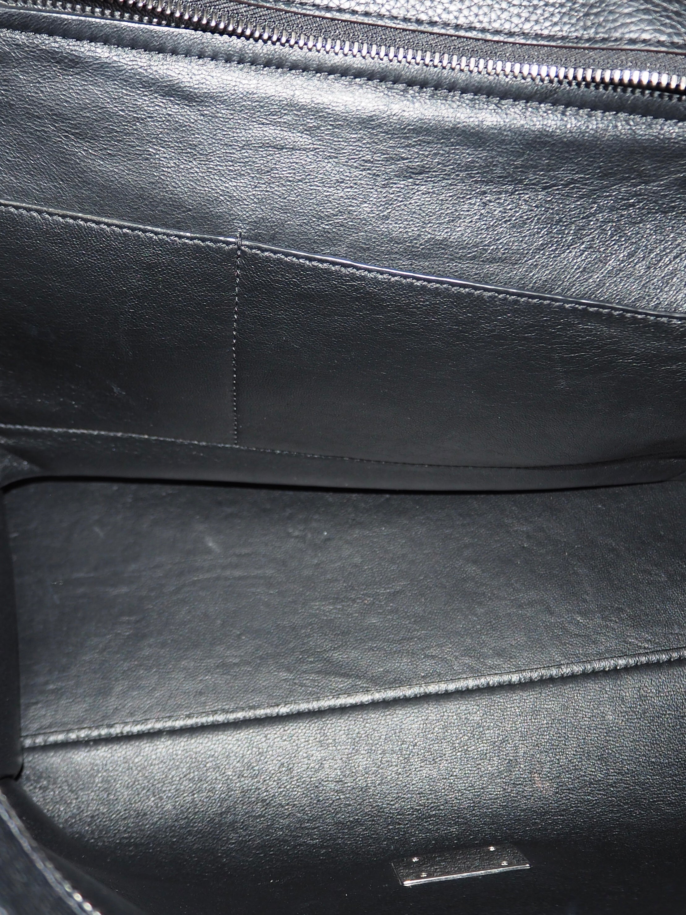 CELINE MEDIUM TRAPÈZE BAG BLACK