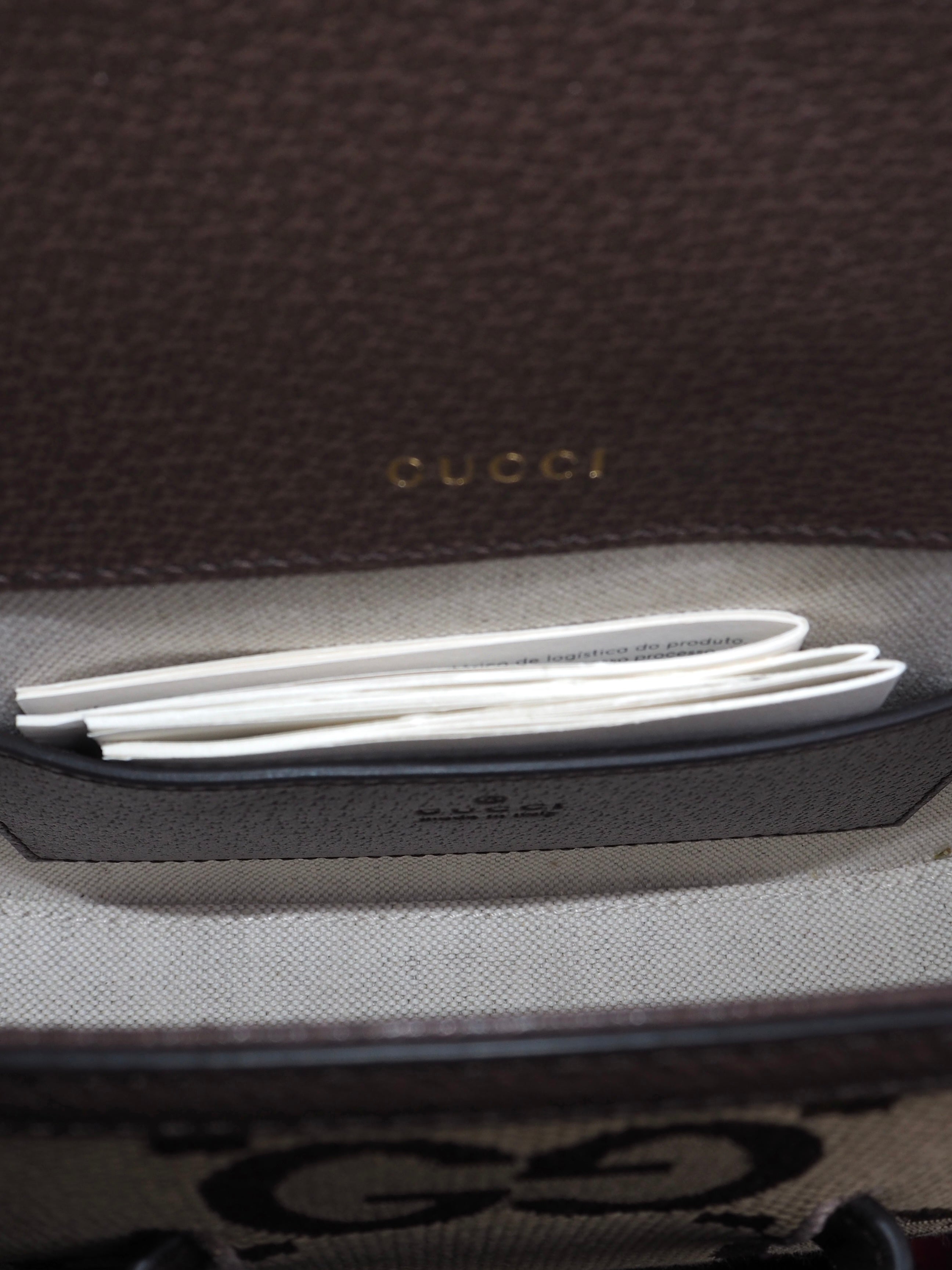 GUCCI HORSEBIT 1955 JUMBO GG MINI BAG