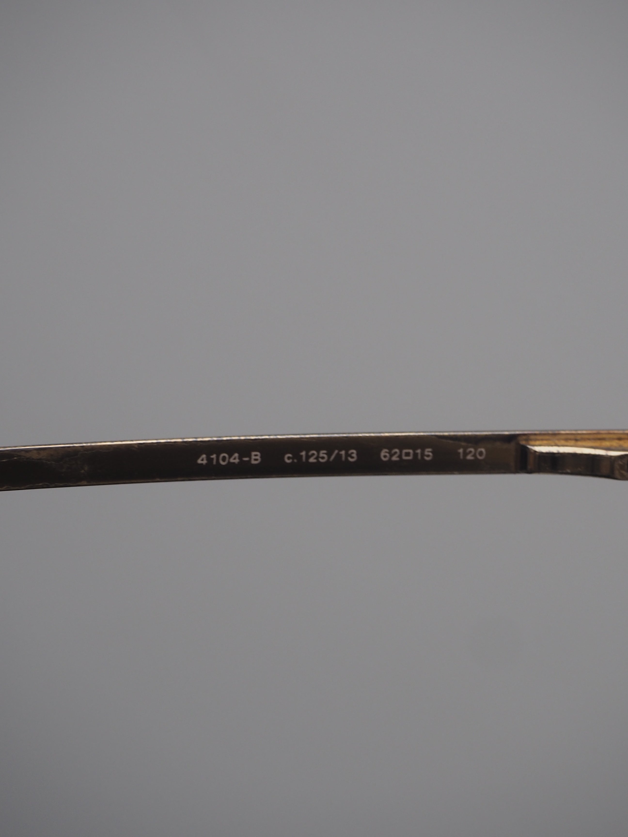 CHANEL 4104-B CRYSTAL CC LOGO RIMLESS SUNGLASSES BROWN