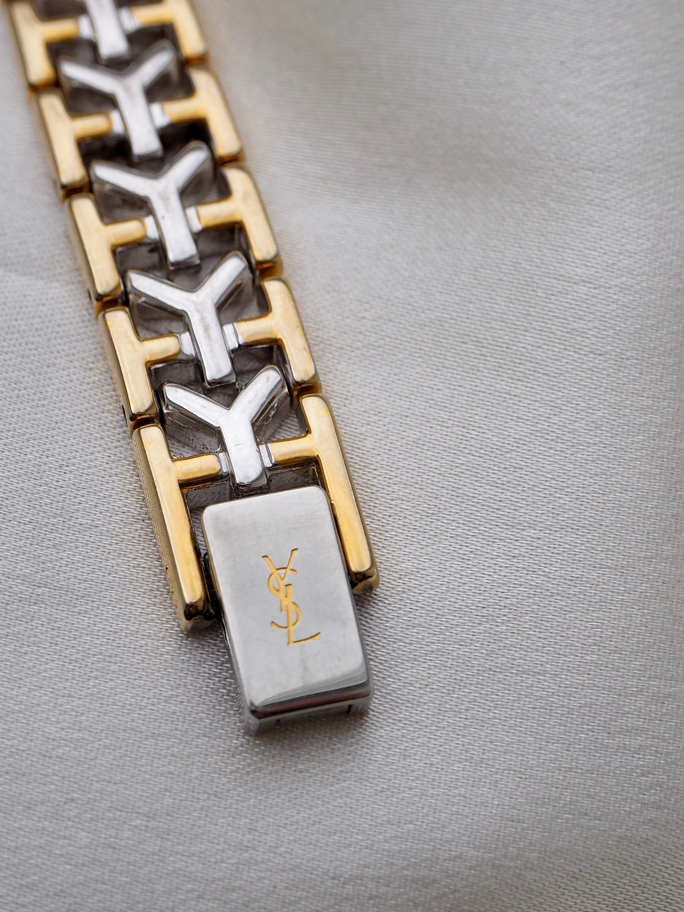 YVES SAINT LAURENT OCTAGON WATCH
