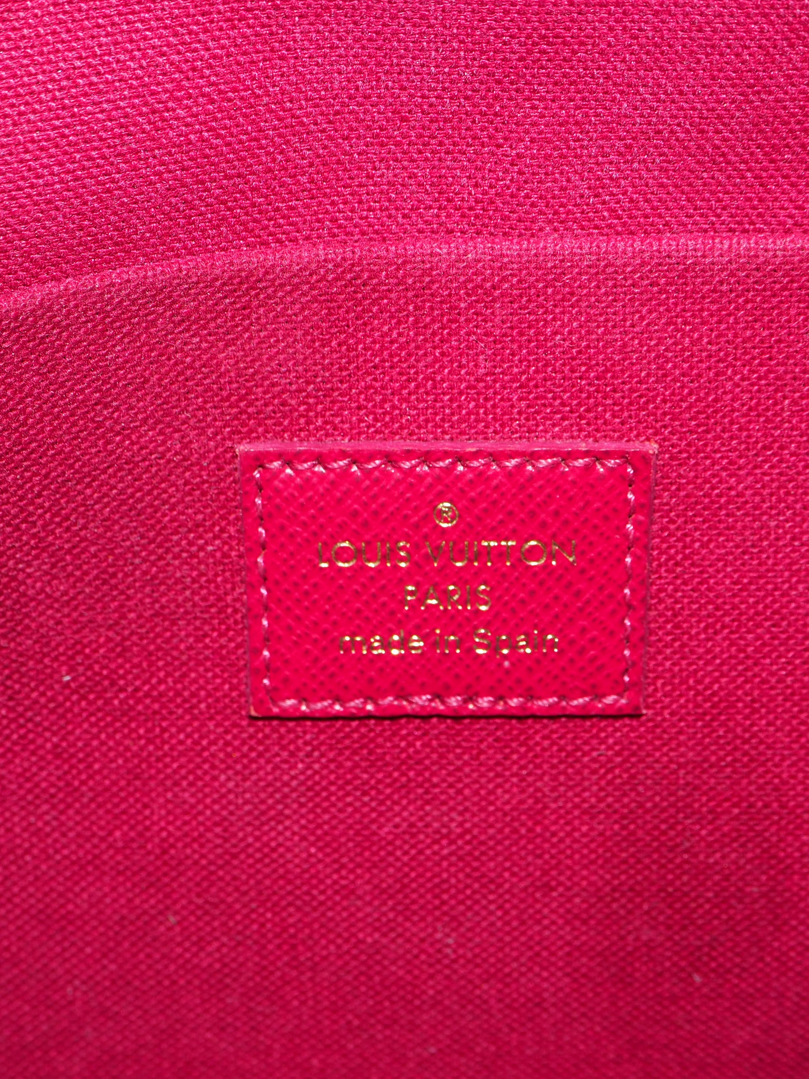 LOUIS VUITTON POCHETTE FÉLICIE MONOGRAM CANVAS