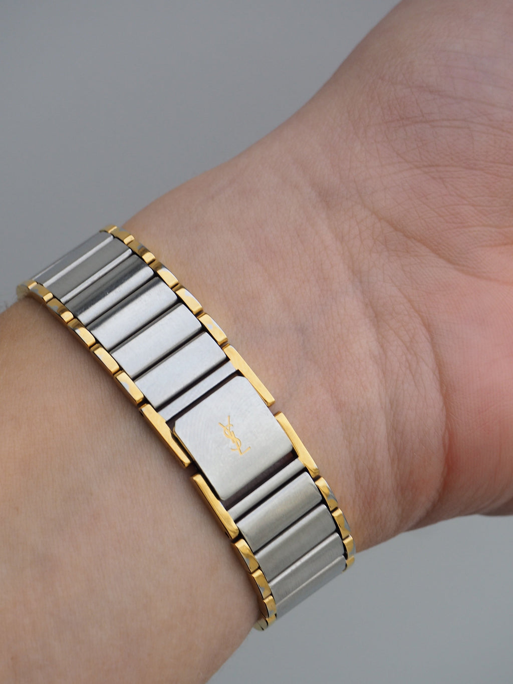 YVES SAINT LAURENT OCTAGONAL WATCH
