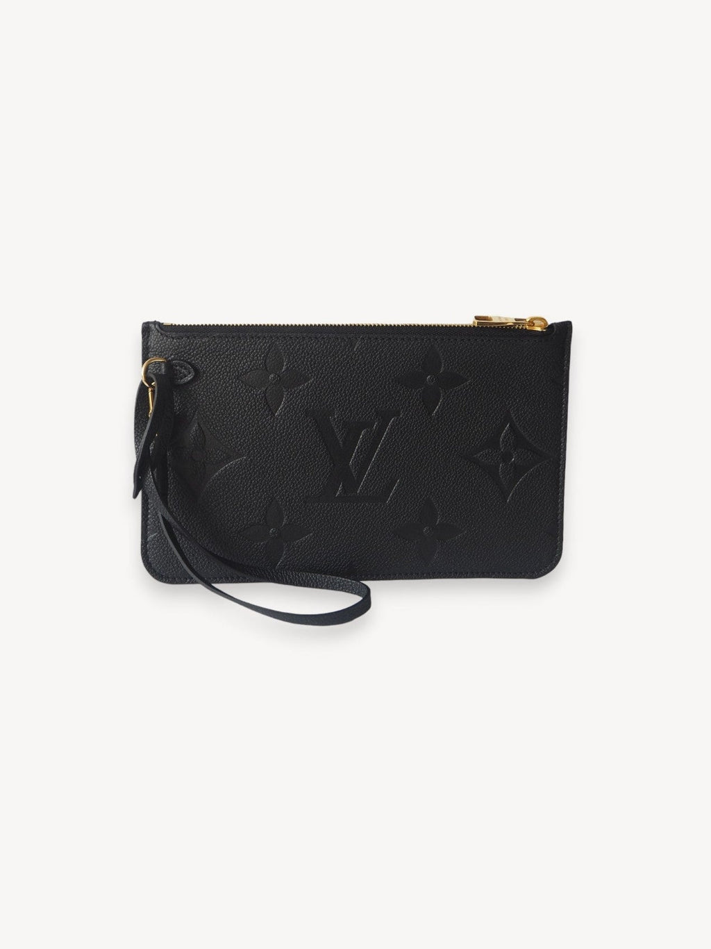 LOUIS VUITTON EMPREINTE MONOGRAM GIANT NEVERFULL POCHETTE BLACK