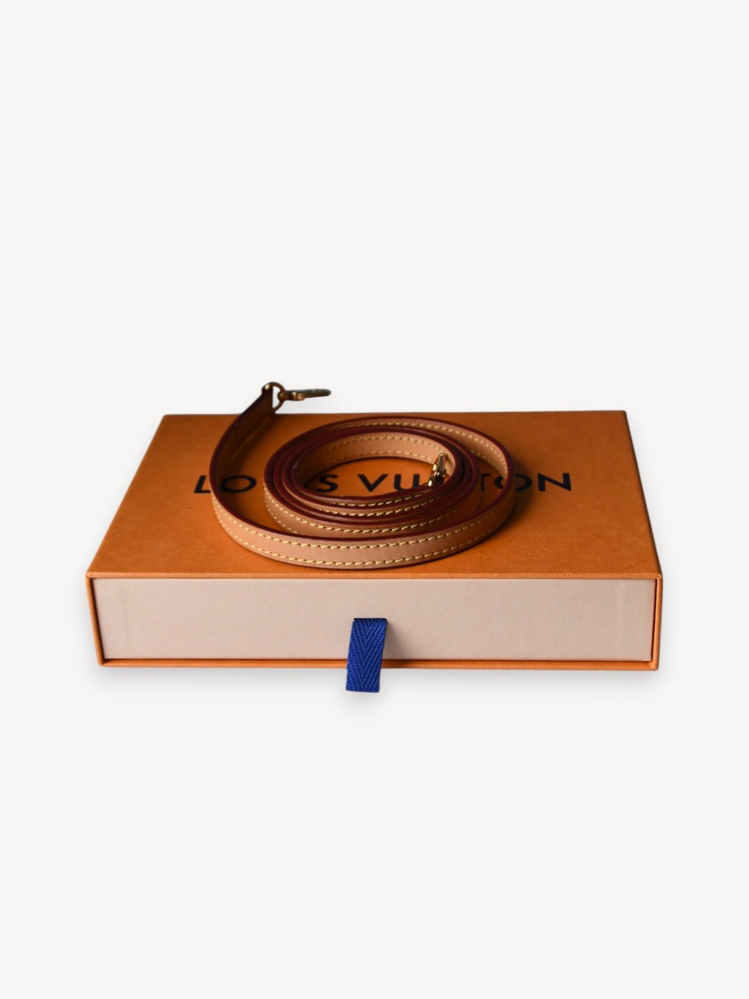 LOUIS VUITTON VACHETTA LEATHER SHOULDER STRAP