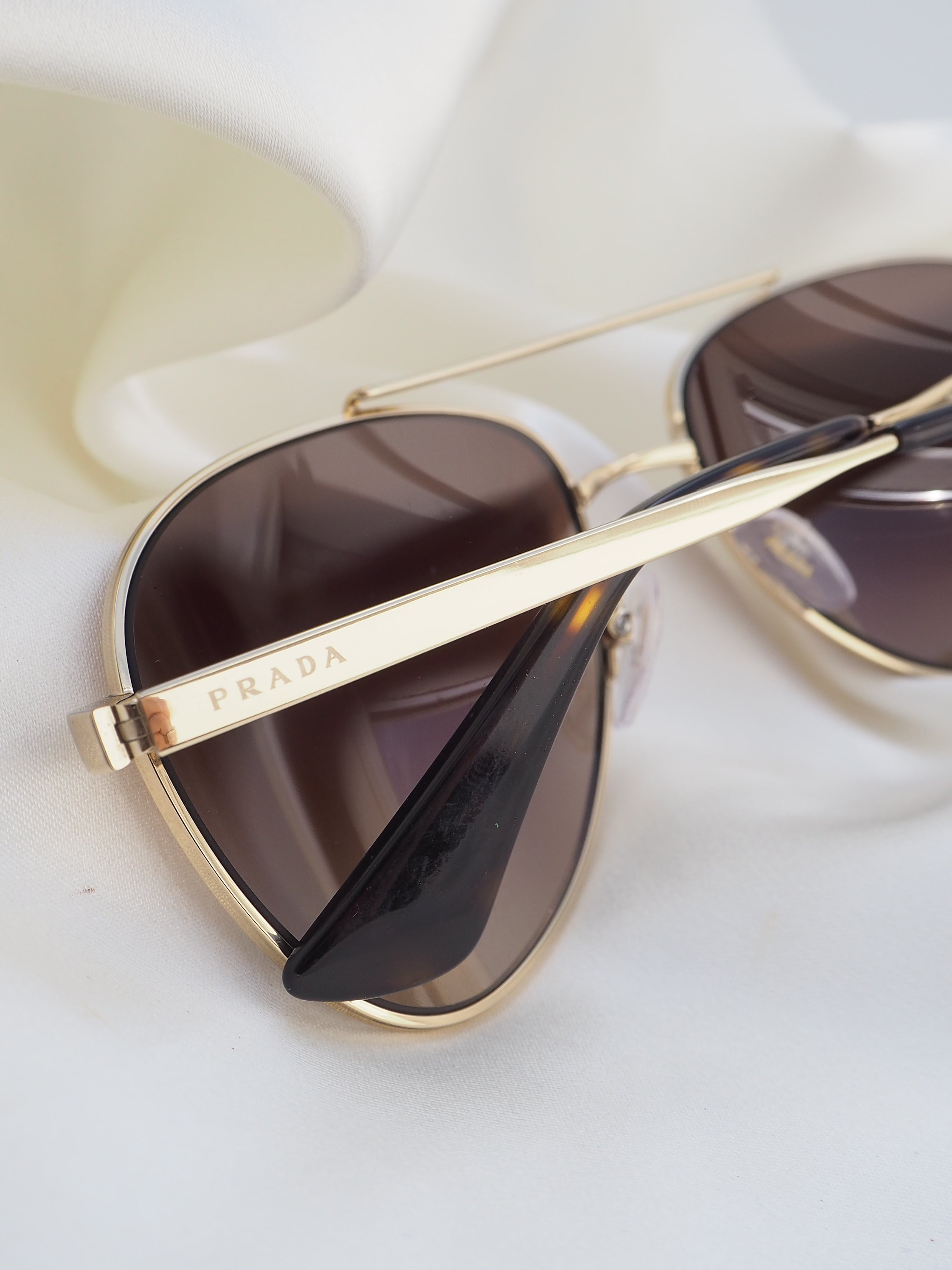 PRADA SPR70V AVIATOR SUNGLASSES