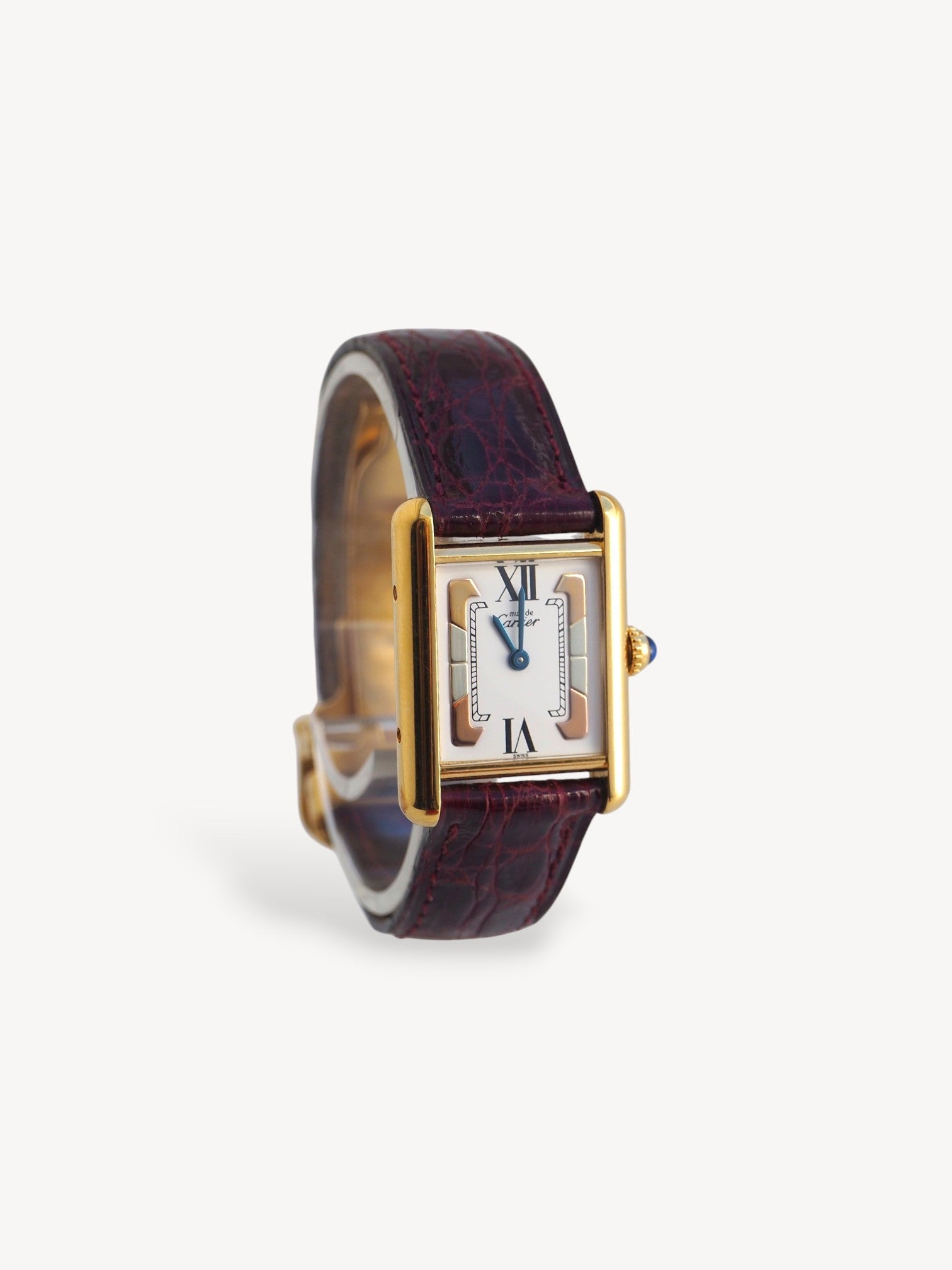 CARTIER TANK VERMEIL TRI-COLOR SMALL