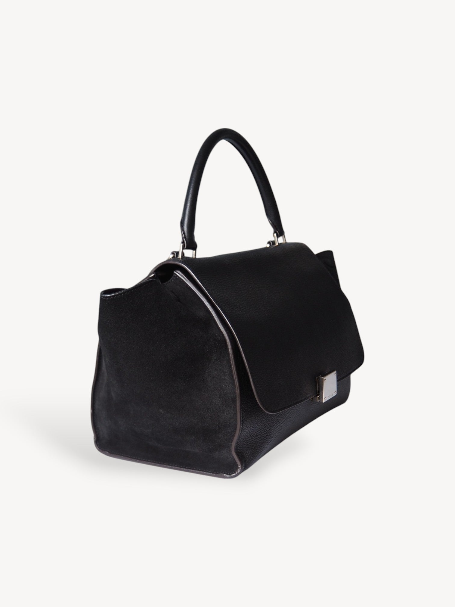 CELINE MEDIUM TRAPÈZE BAG BLACK