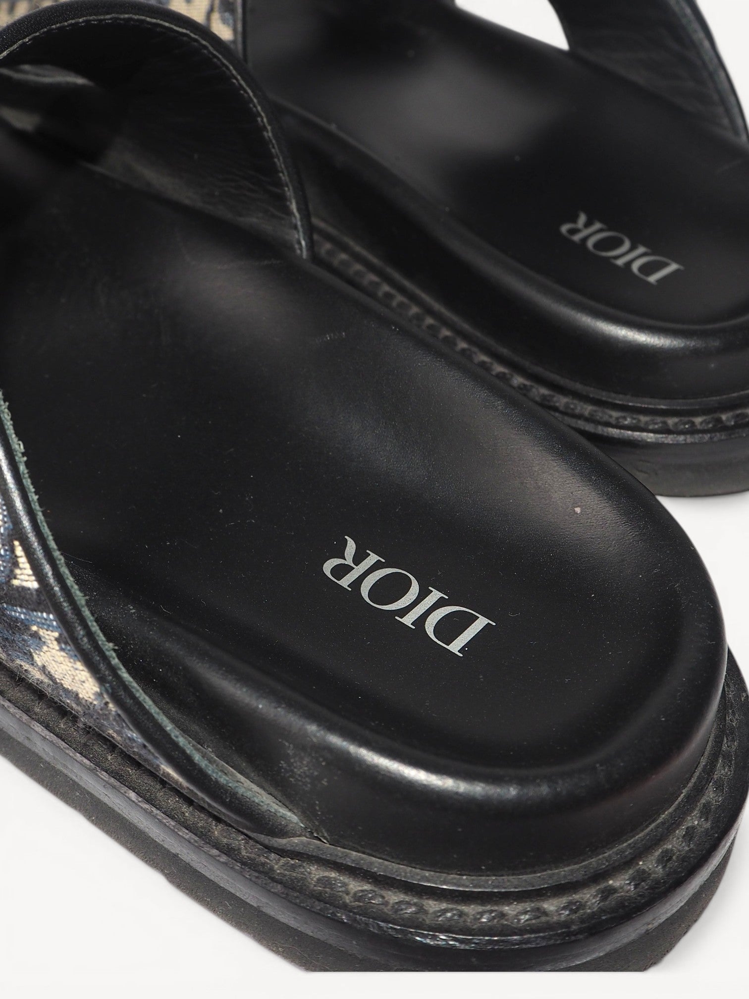CHRISTIAN DIOR AQUA SANDALS - 41