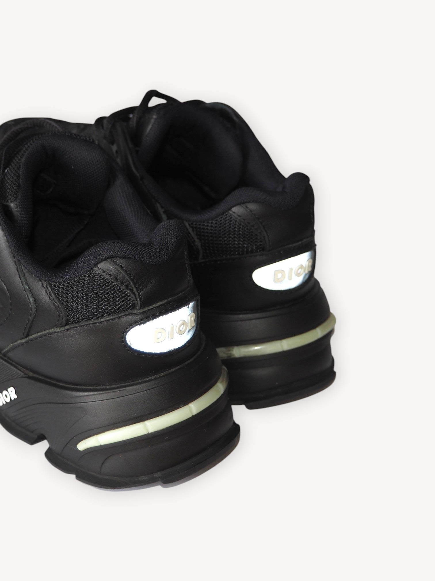 DIOR CD1 LT BLACK SNEAKERS - EU 40