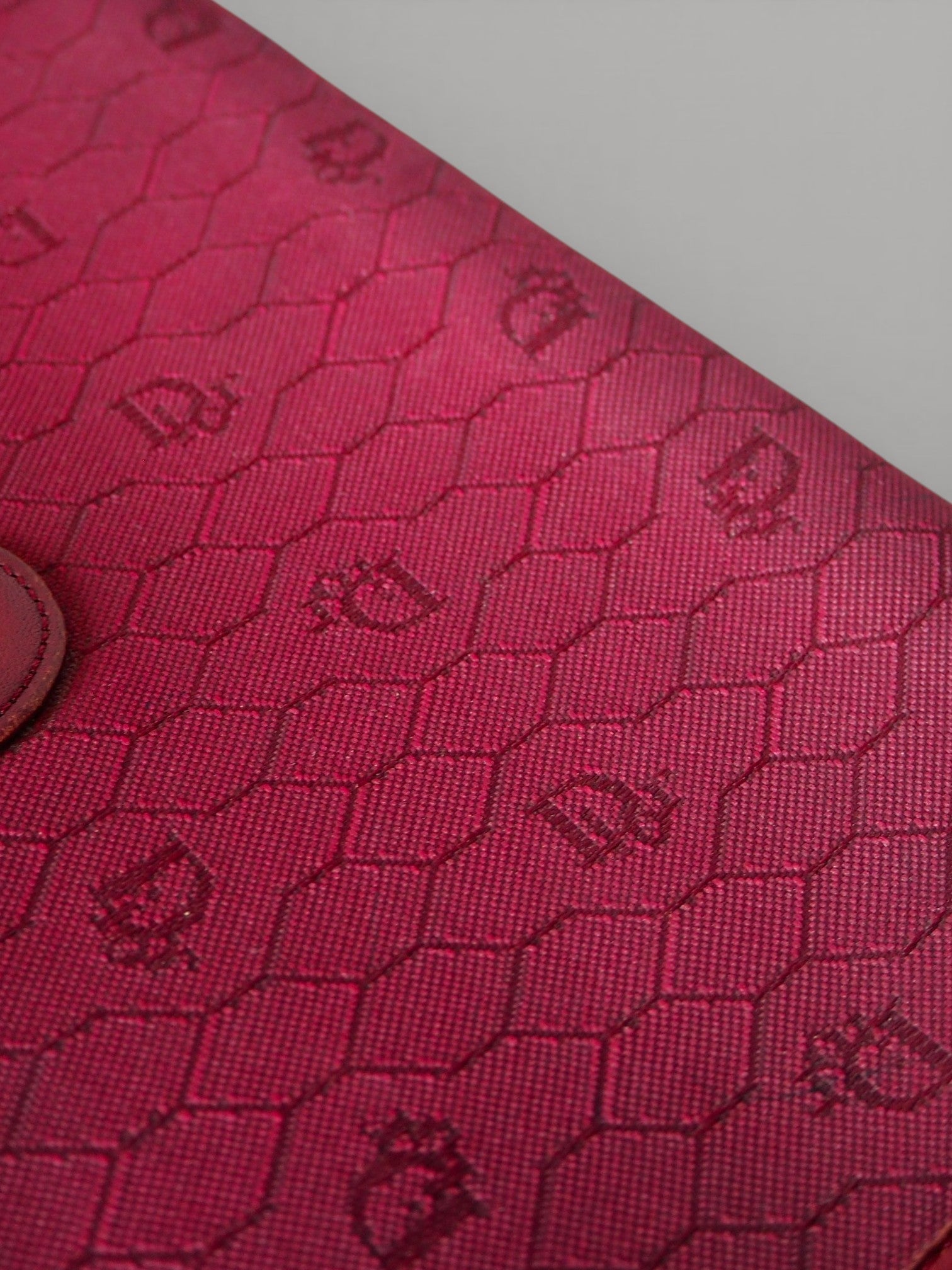 CHRISTIAN DIOR HONEYCOMB 2-WAY SHOULDER BAG