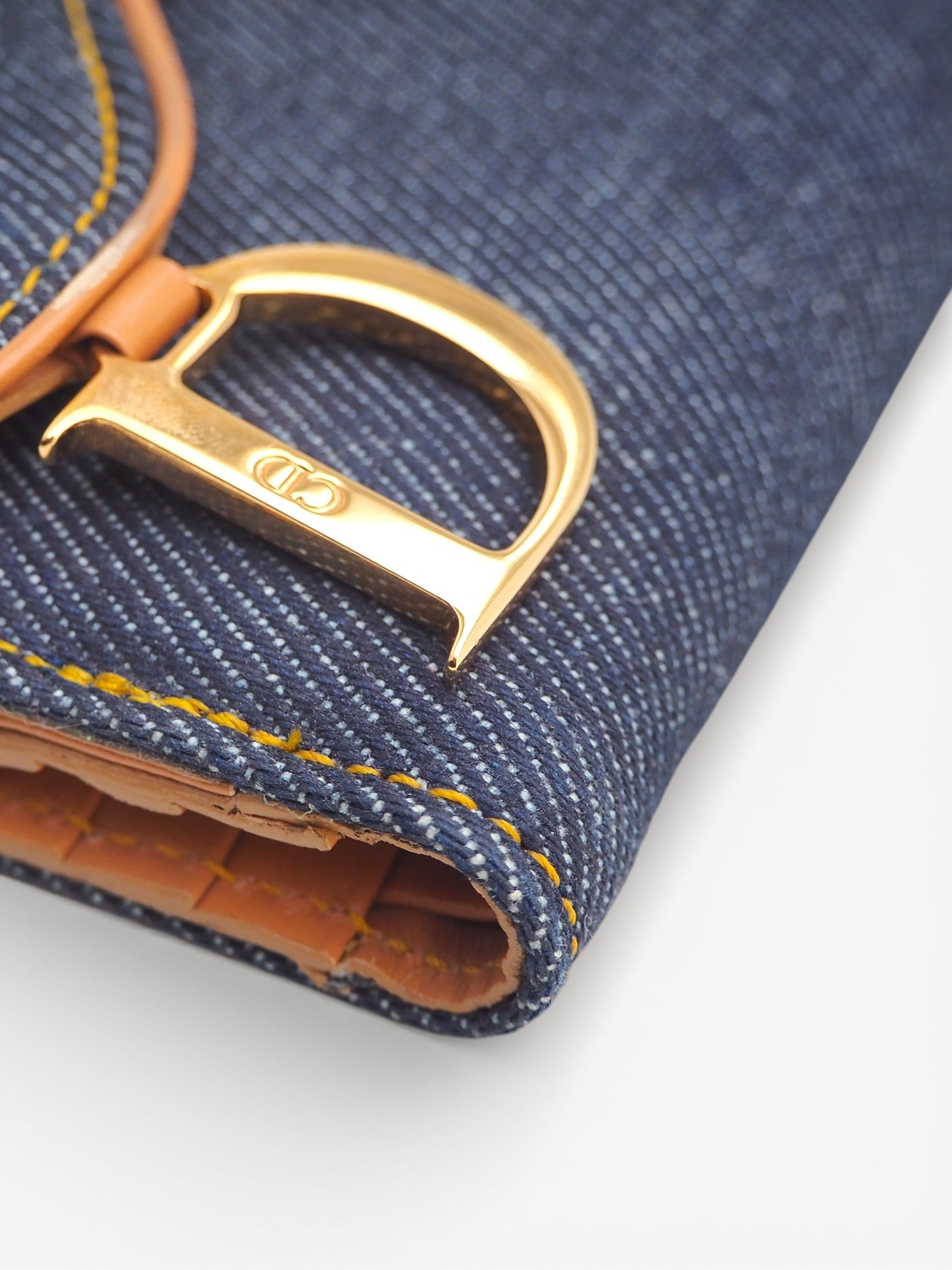 CHRISTIAN DIOR SADDLE WALLET
