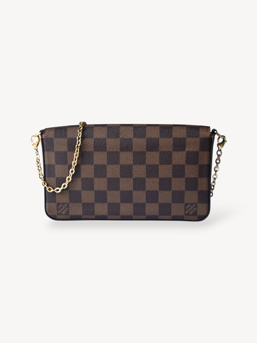 LOUIS VUITTON POCHETTE FÉLICIE DAMIER EBENE