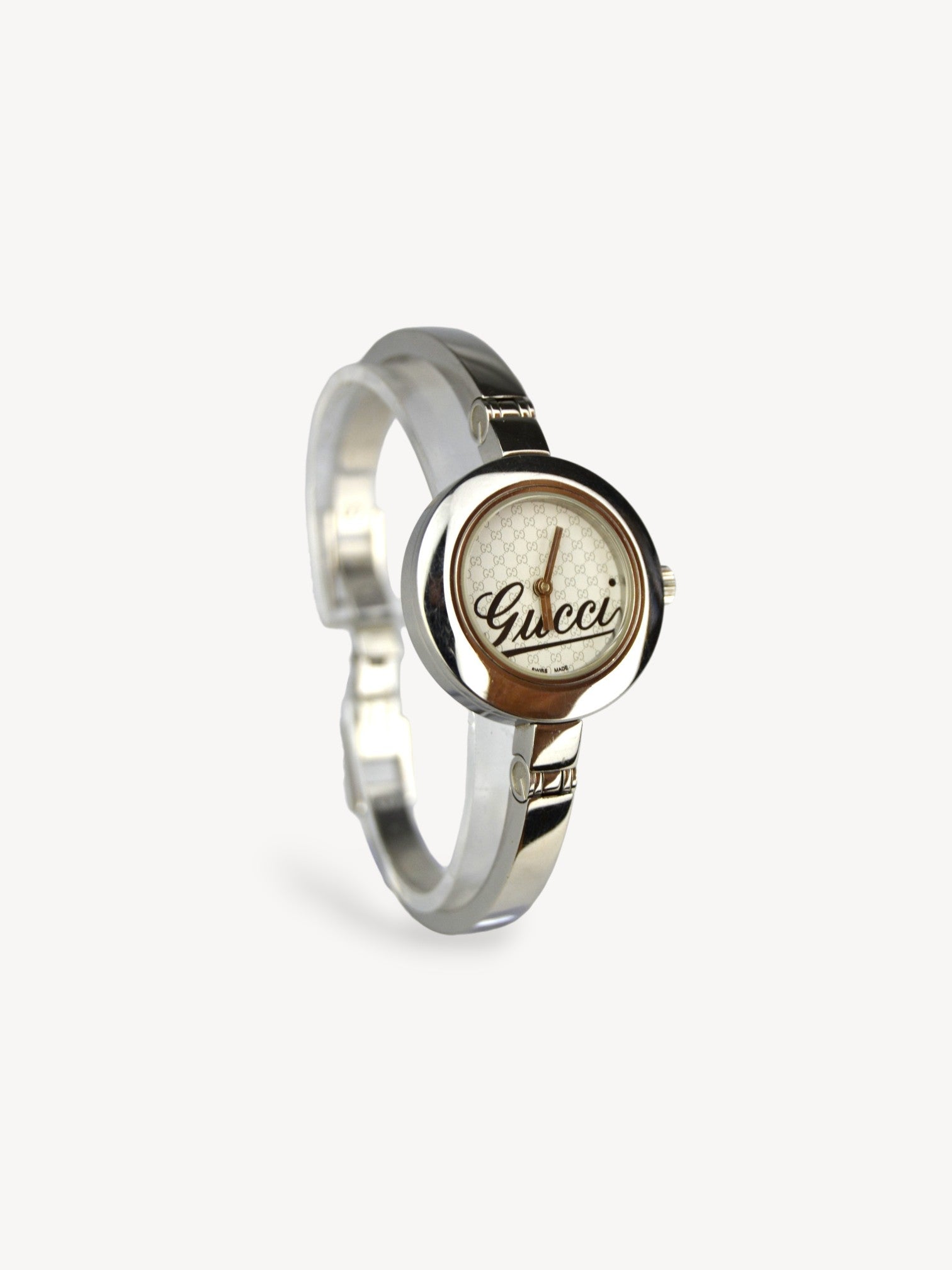 GUCCI 105 GUCCISSIMA WATCH SILVER