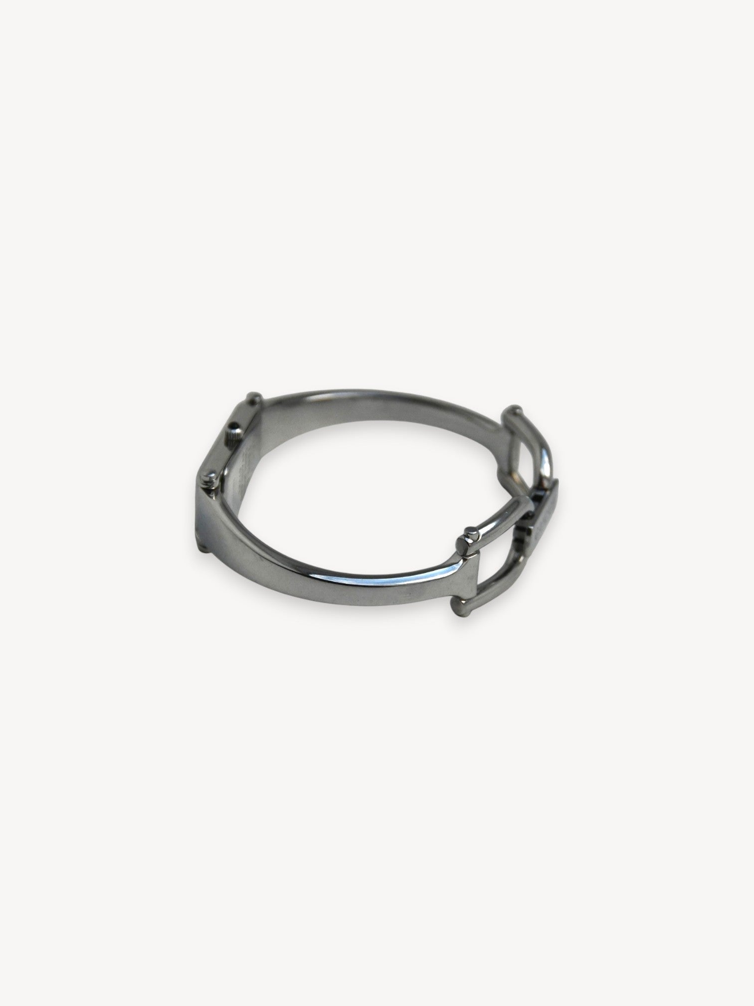 GUCCI 1500L HORSEBIT WATCH SILVER