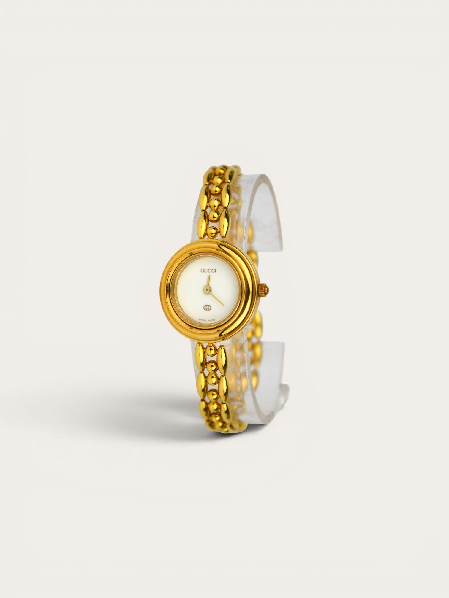 GUCCI INTERCHANGEABLE BEZEL WATCH