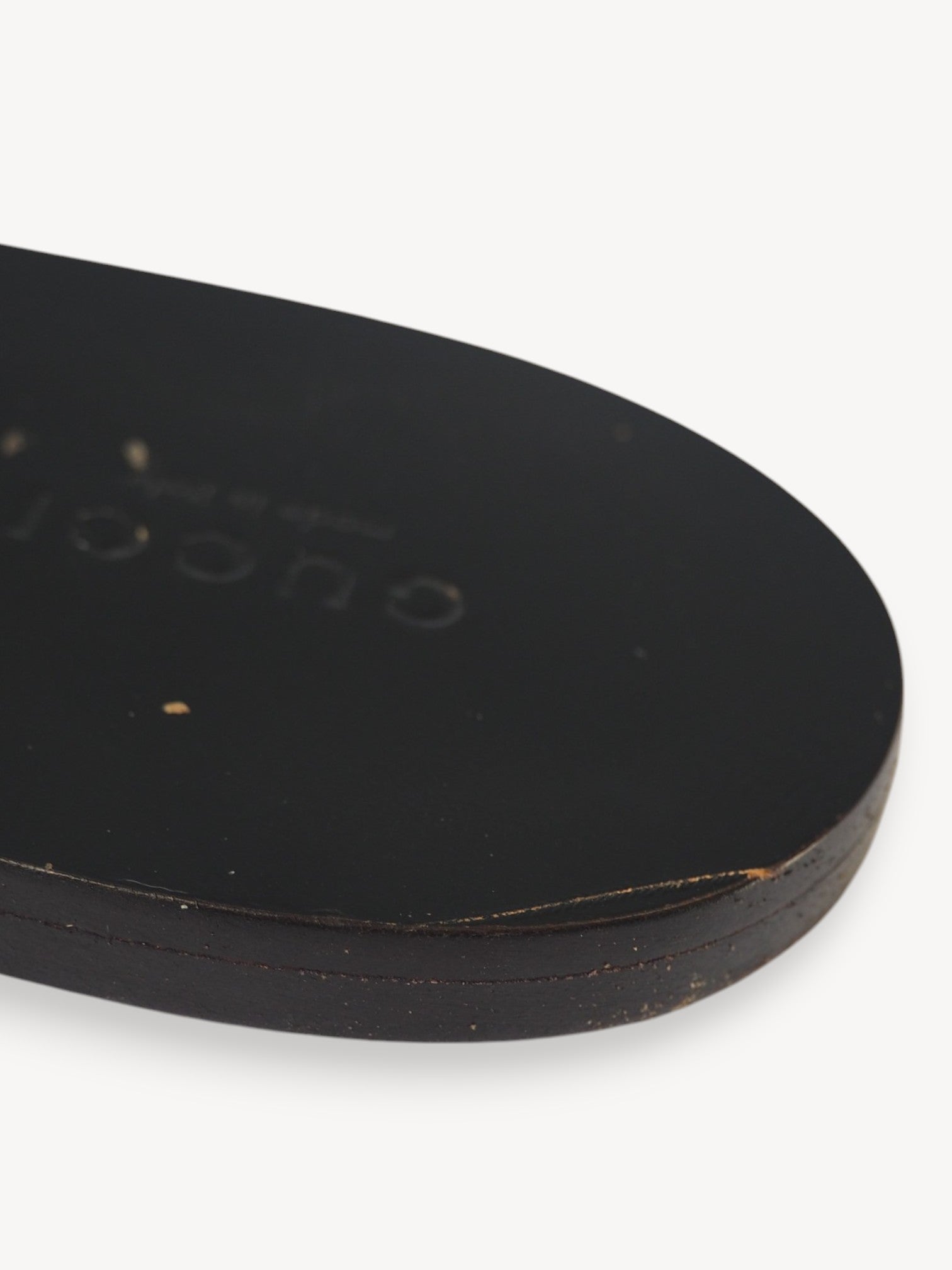 GUCCI MARMONT THONG SANDALS