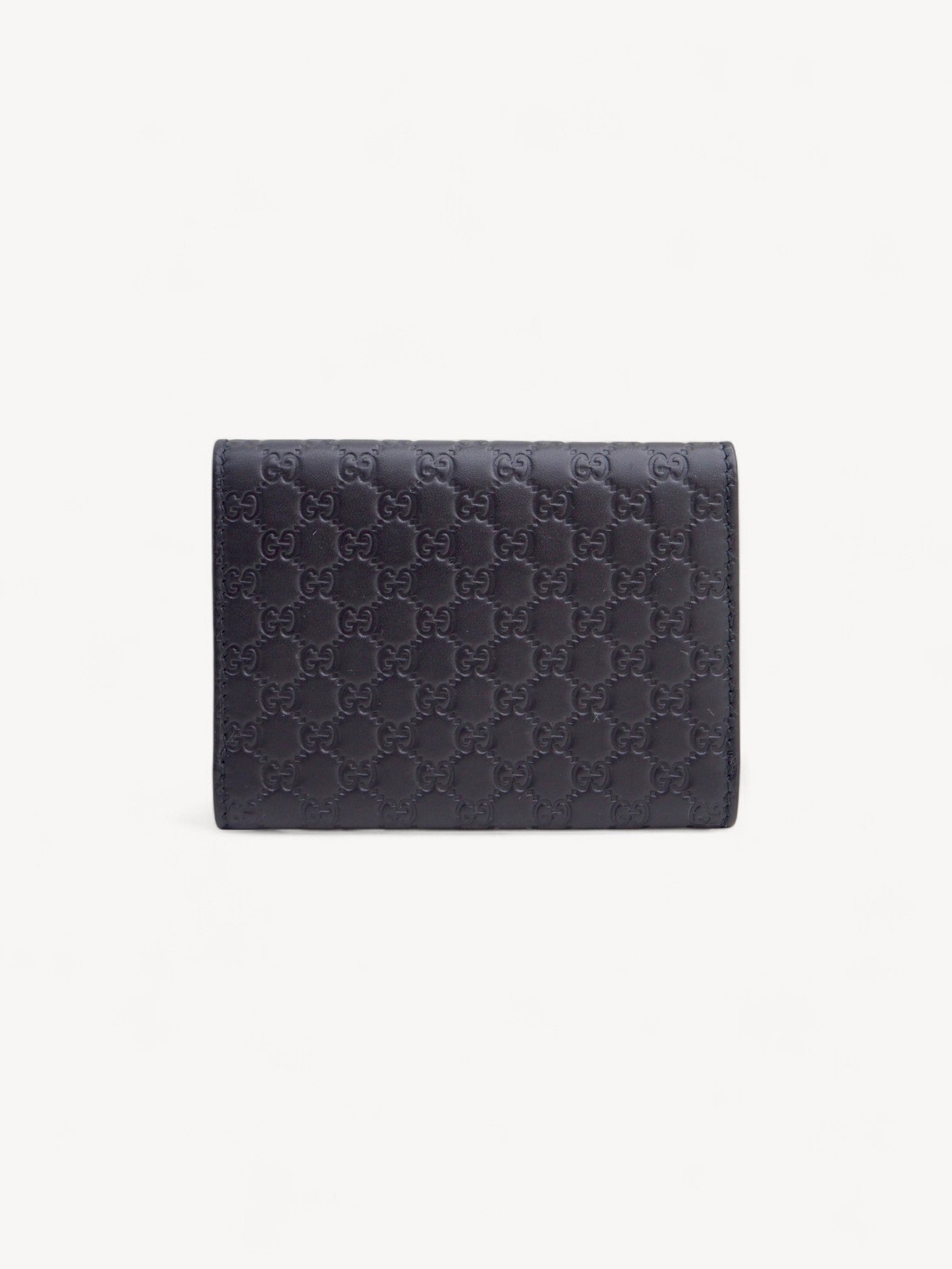 GUCCI GUCCISSIMA CARD HOLDER BLACK