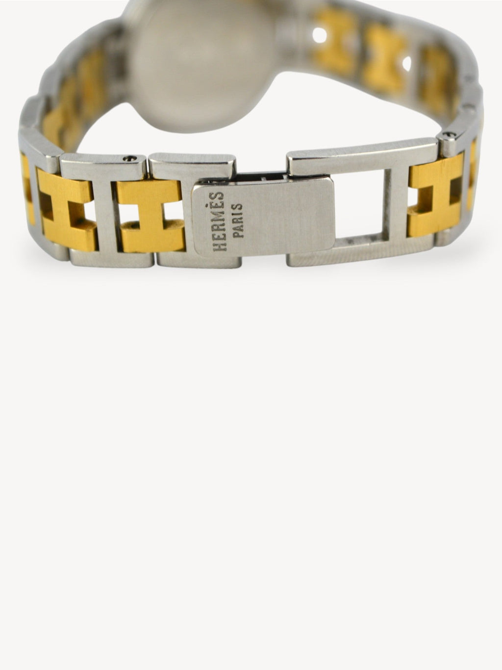HERMÈS WINDSOR TWO-TONE STEEL WATCH