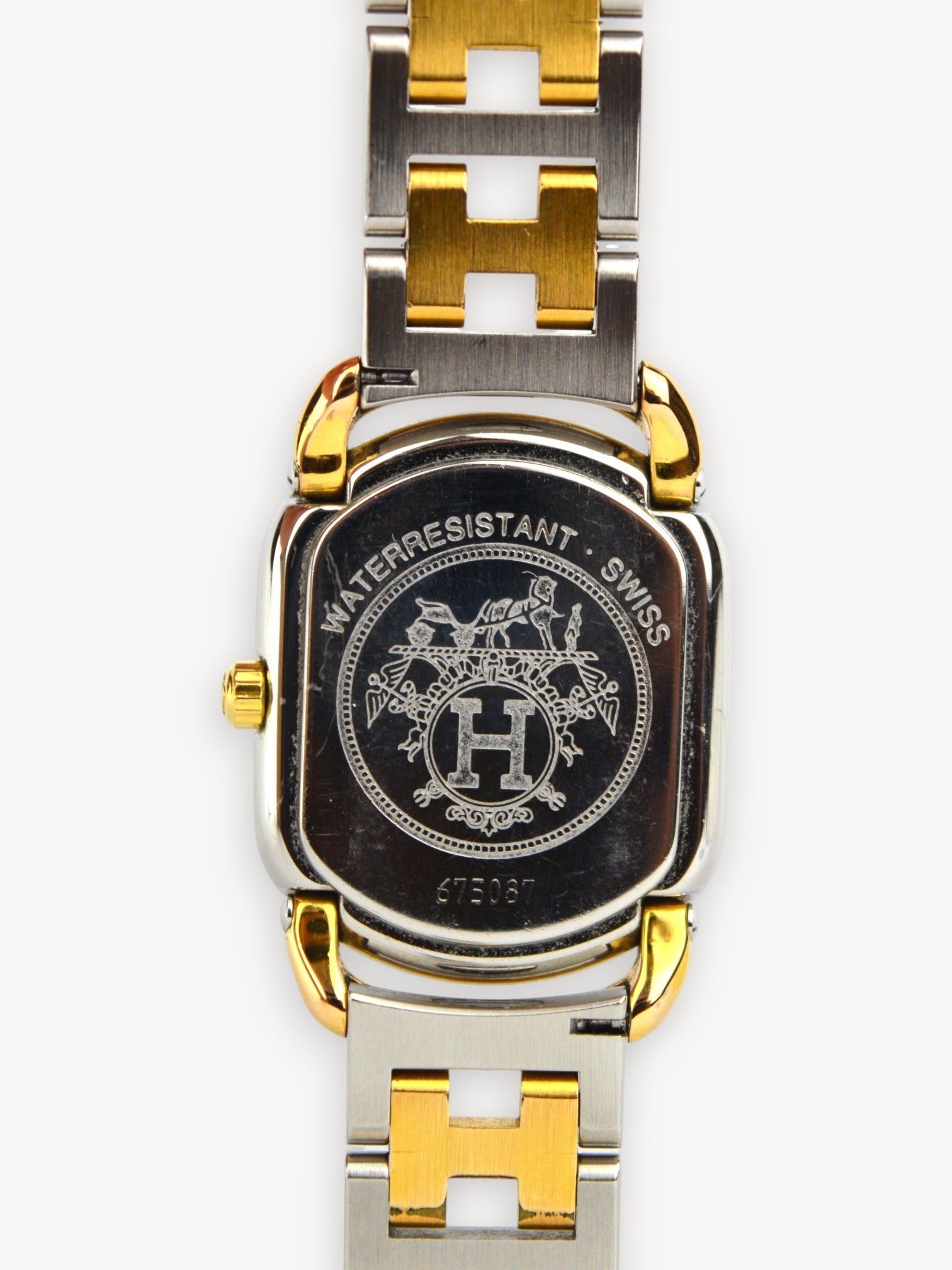 HERMÈS TWO-TONE RALLYE WATCH