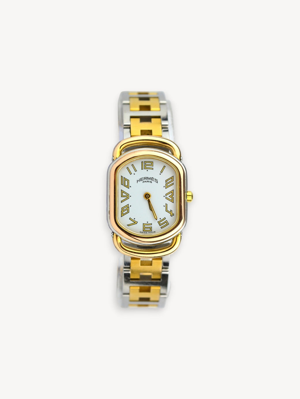 HERMÈS TWO-TONE RALLYE WATCH