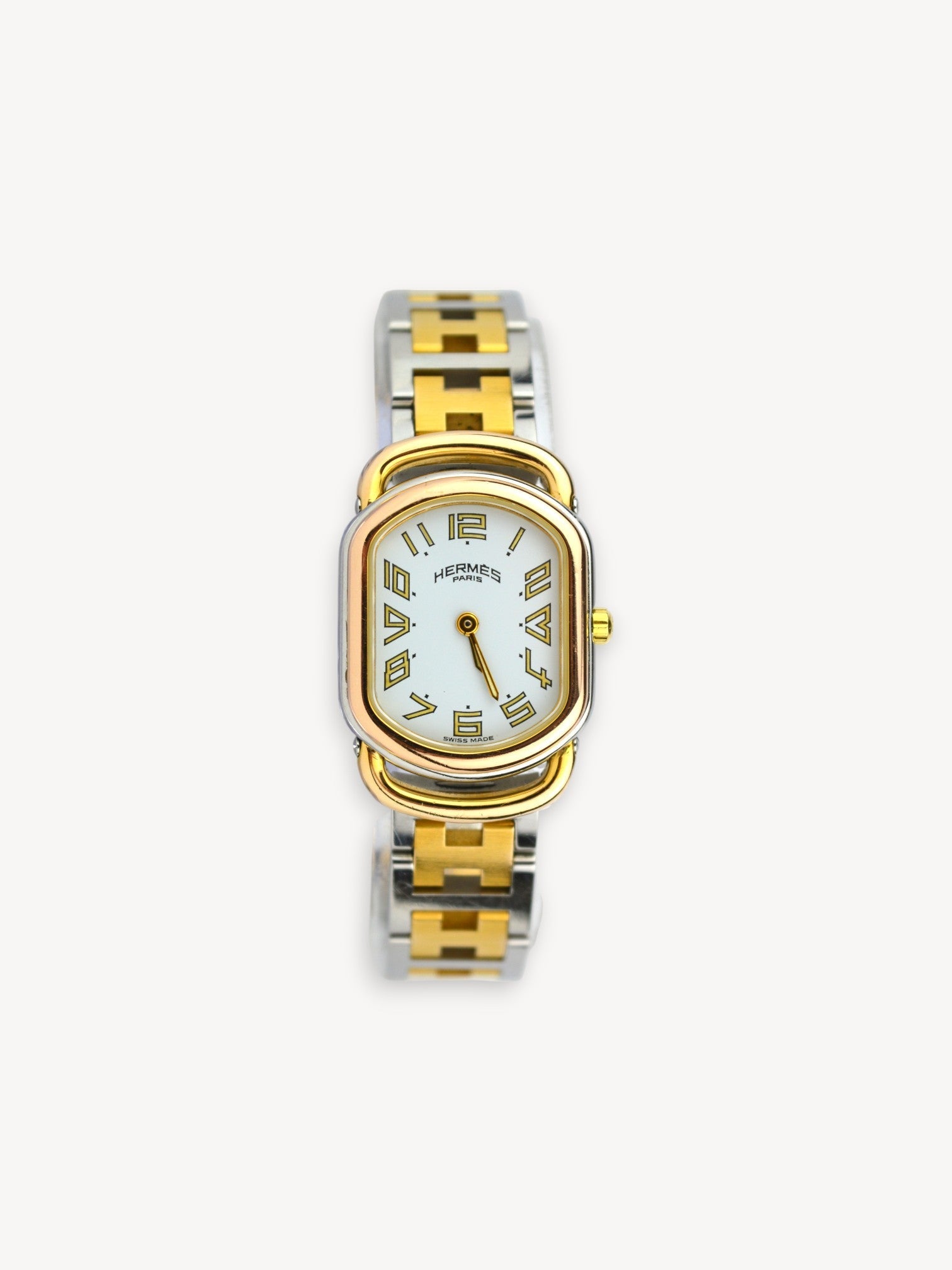 HERMÈS TWO-TONE RALLYE WATCH
