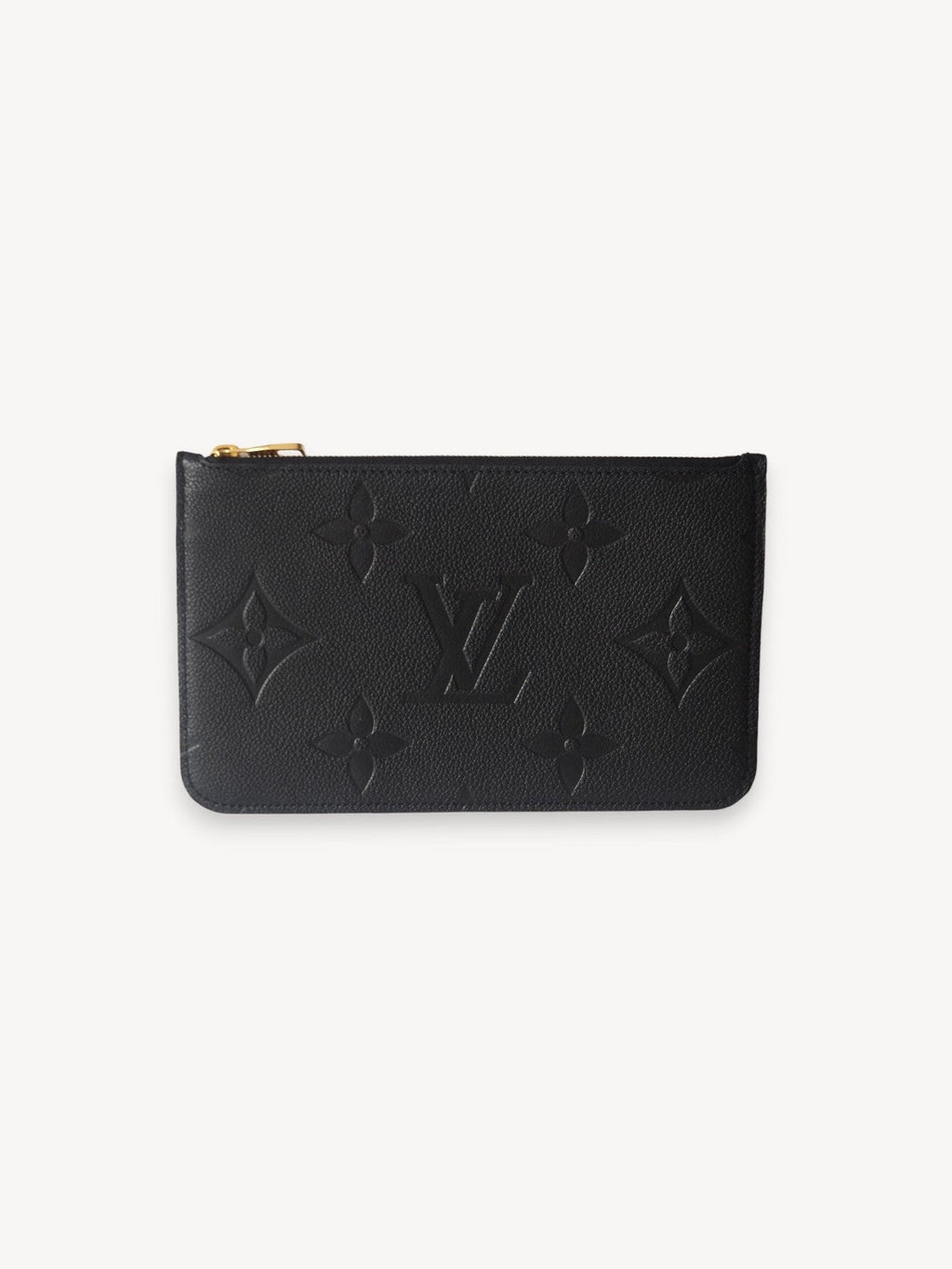 LOUIS VUITTON EMPREINTE MONOGRAM GIANT NEVERFULL POCHETTE BLACK