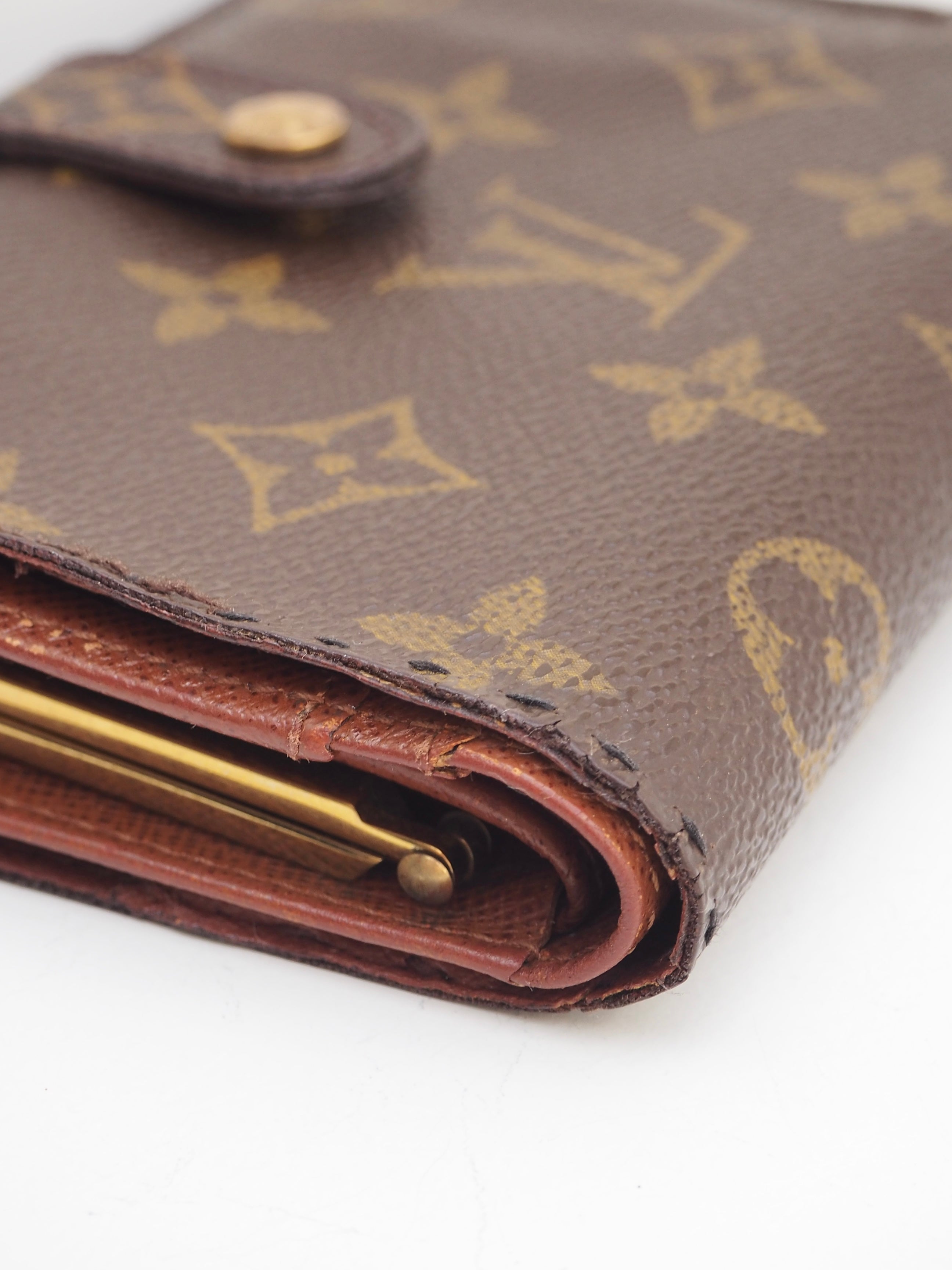 LOUIS VUITTON MONOGRAM FRENCH PURSE WALLET
