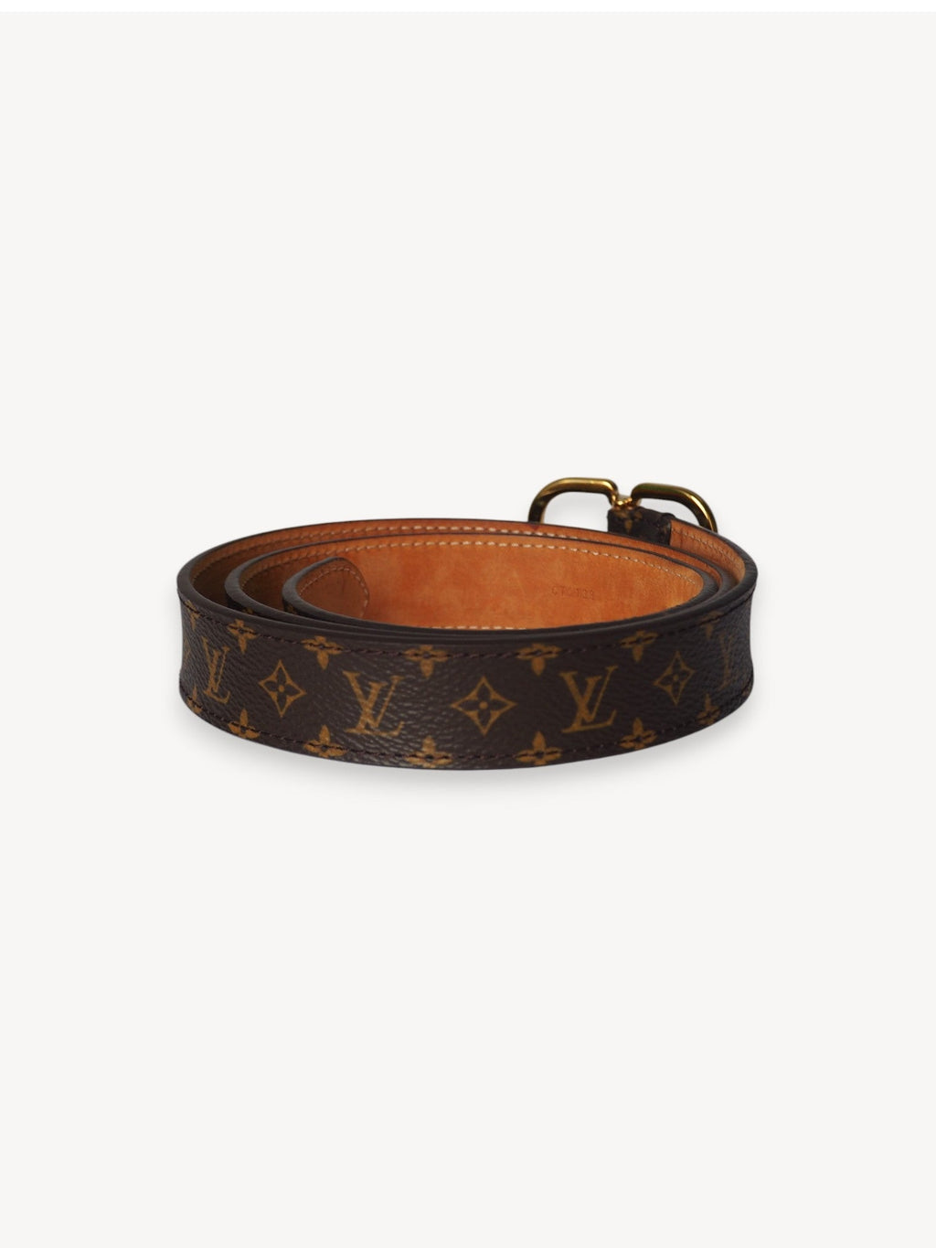 LOUIS VUITTON MINI MONOGRAM BELT 80/32