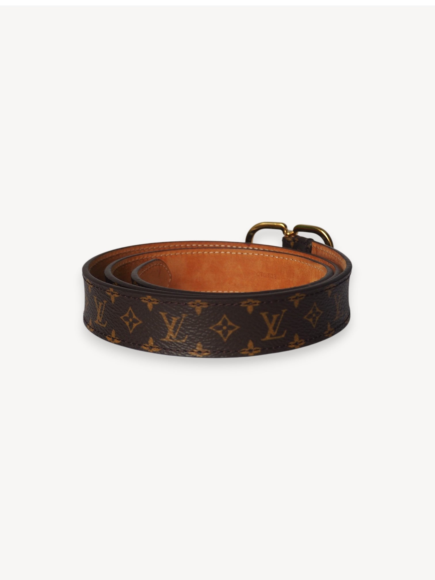 LOUIS VUITTON MINI MONOGRAM BELT 80/32