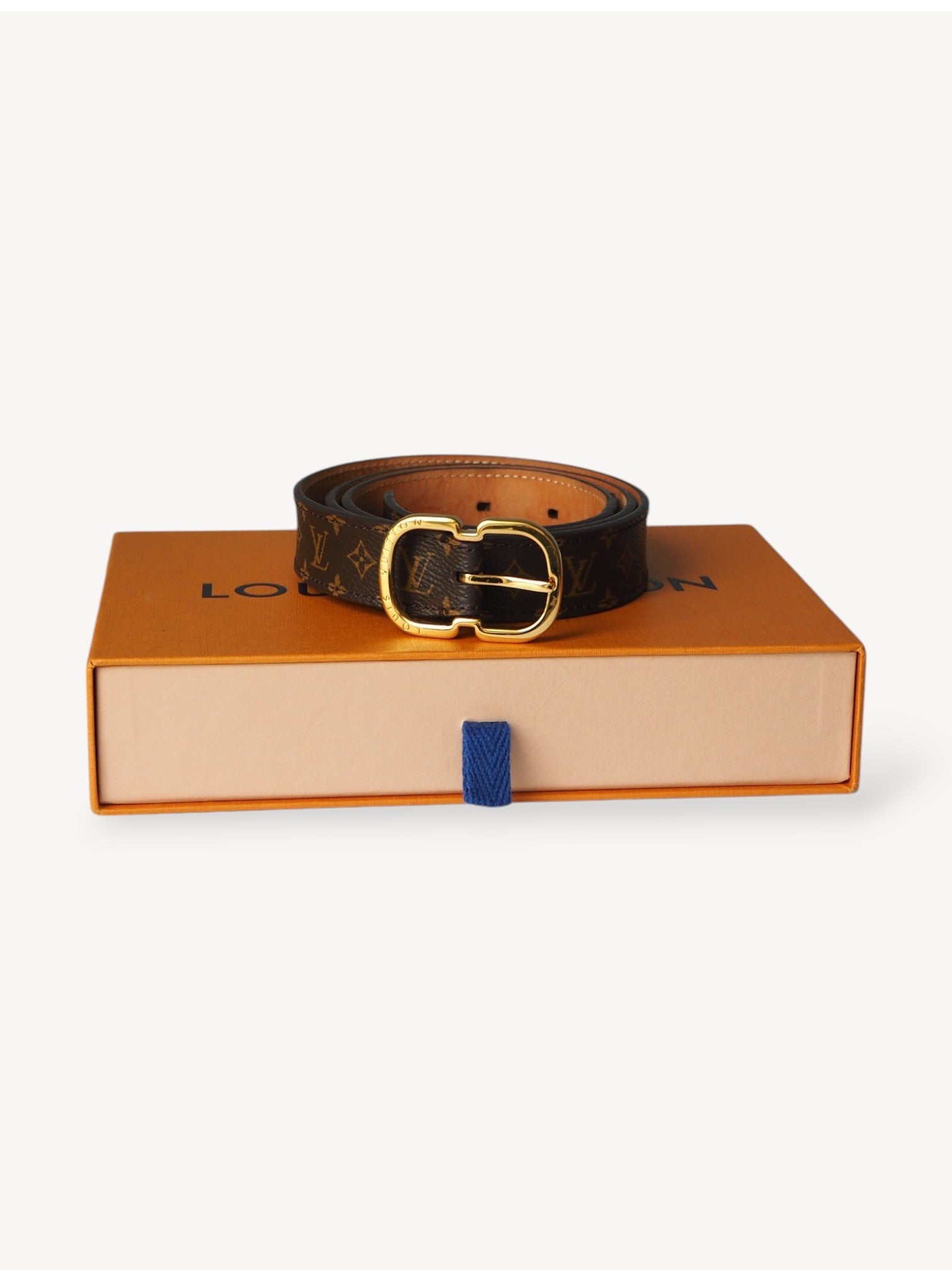 LOUIS VUITTON MINI MONOGRAM BELT 80/32