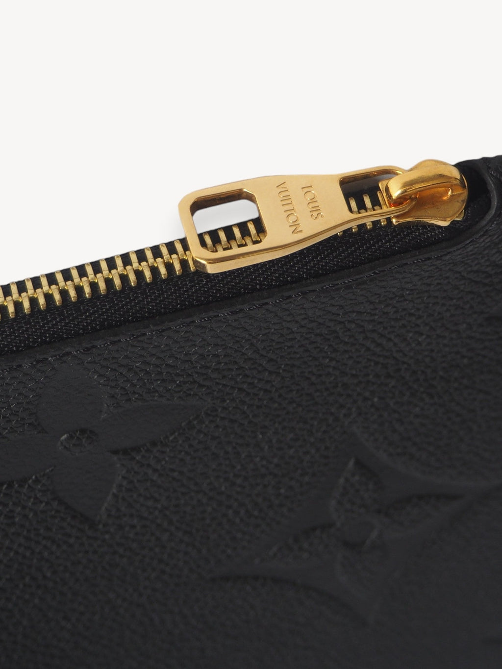 LOUIS VUITTON EMPREINTE MONOGRAM GIANT NEVERFULL POCHETTE BLACK