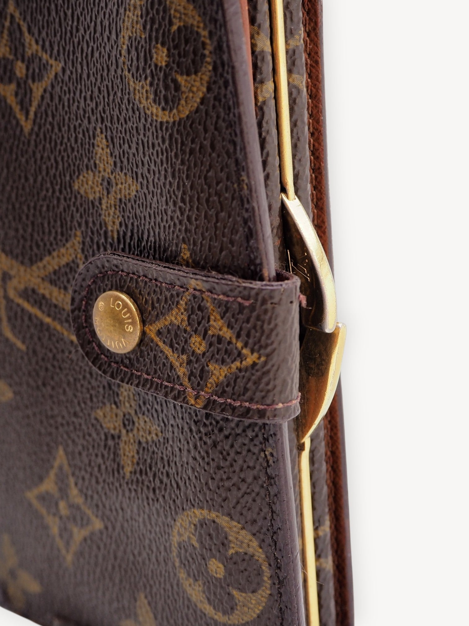 LOUIS VUITTON MONOGRAM FRENCH PURSE WALLET