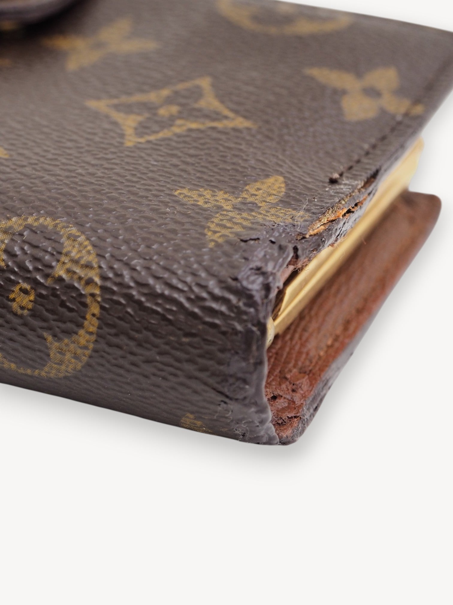 LOUIS VUITTON MONOGRAM FRENCH PURSE WALLET