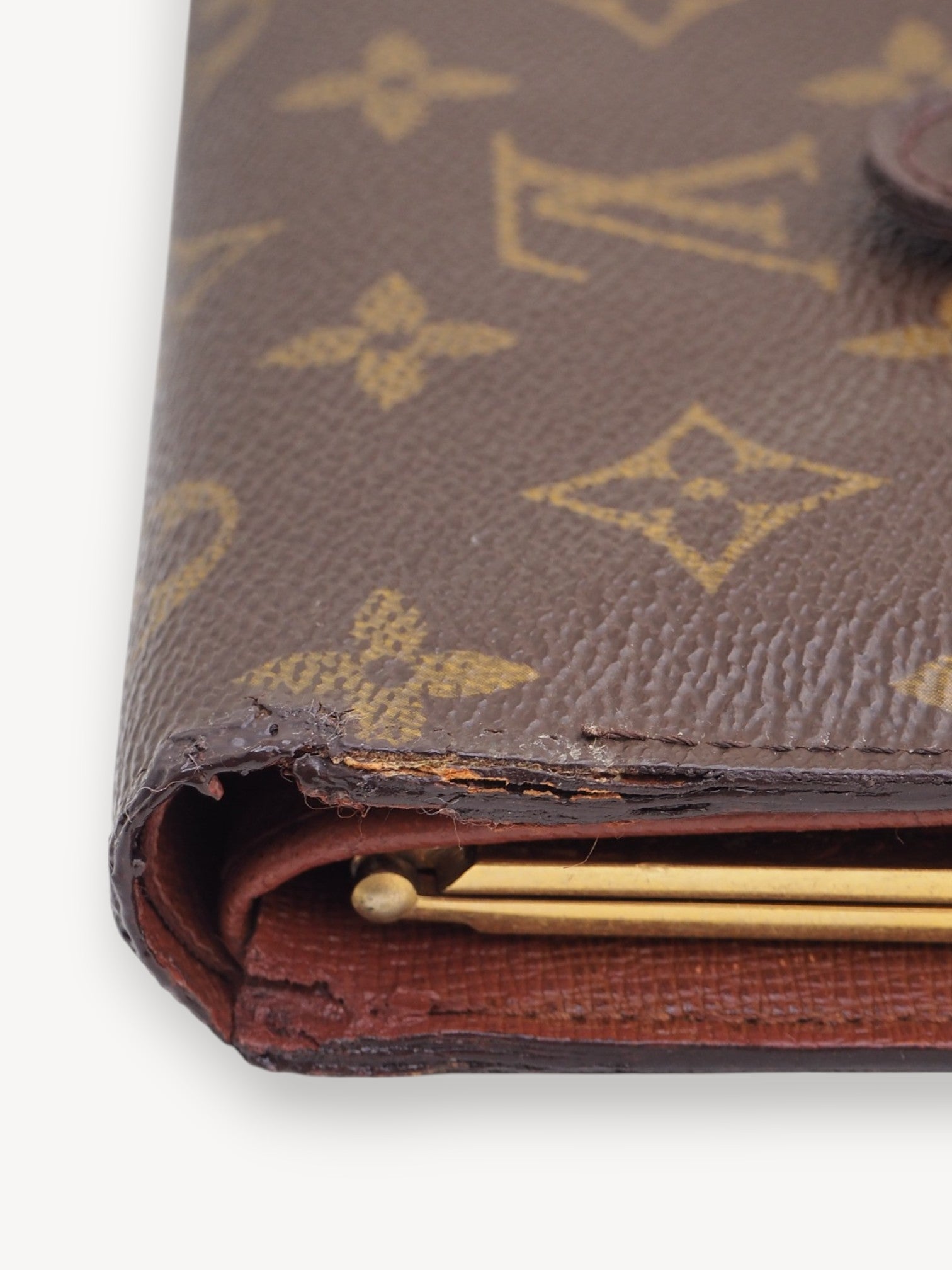 LOUIS VUITTON MONOGRAM FRENCH PURSE WALLET