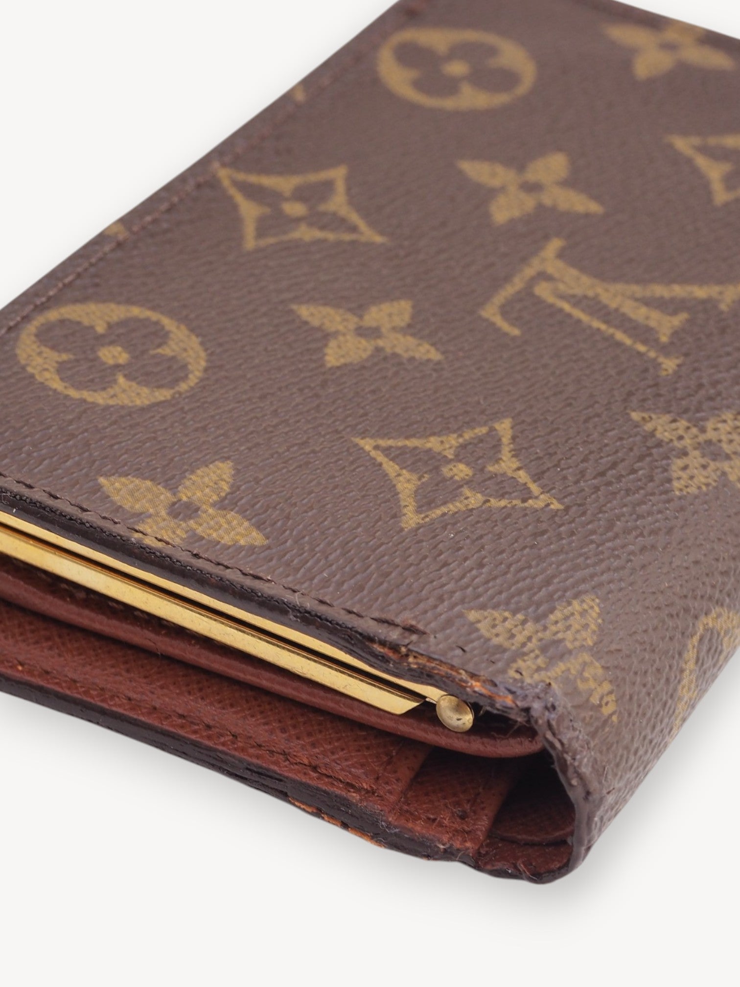 LOUIS VUITTON MONOGRAM FRENCH PURSE WALLET