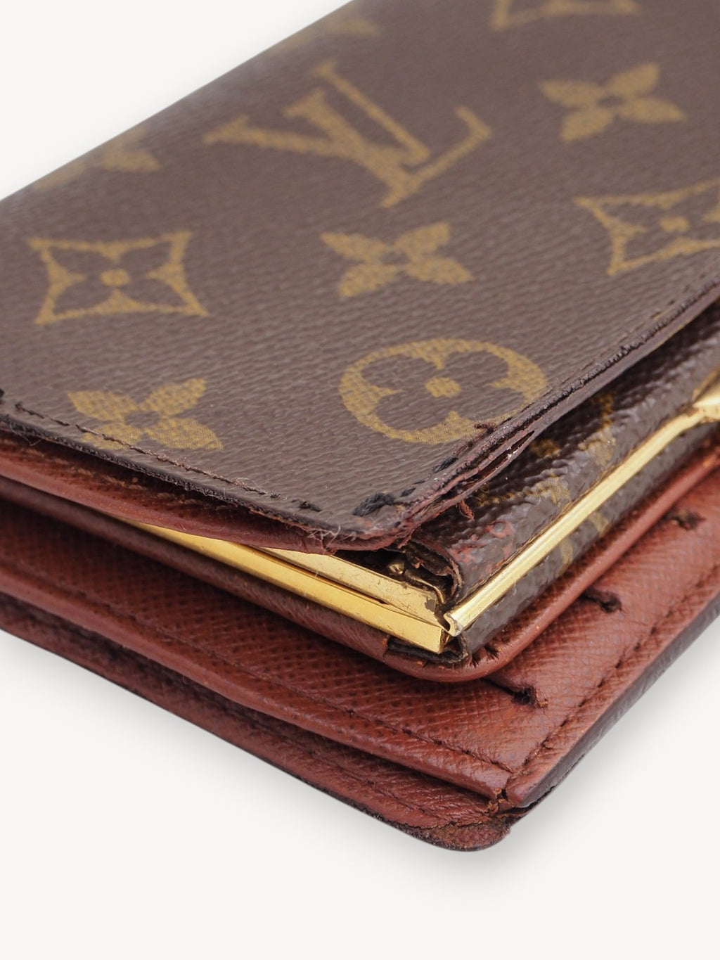 LOUIS VUITTON MONOGRAM FRENCH PURSE WALLET