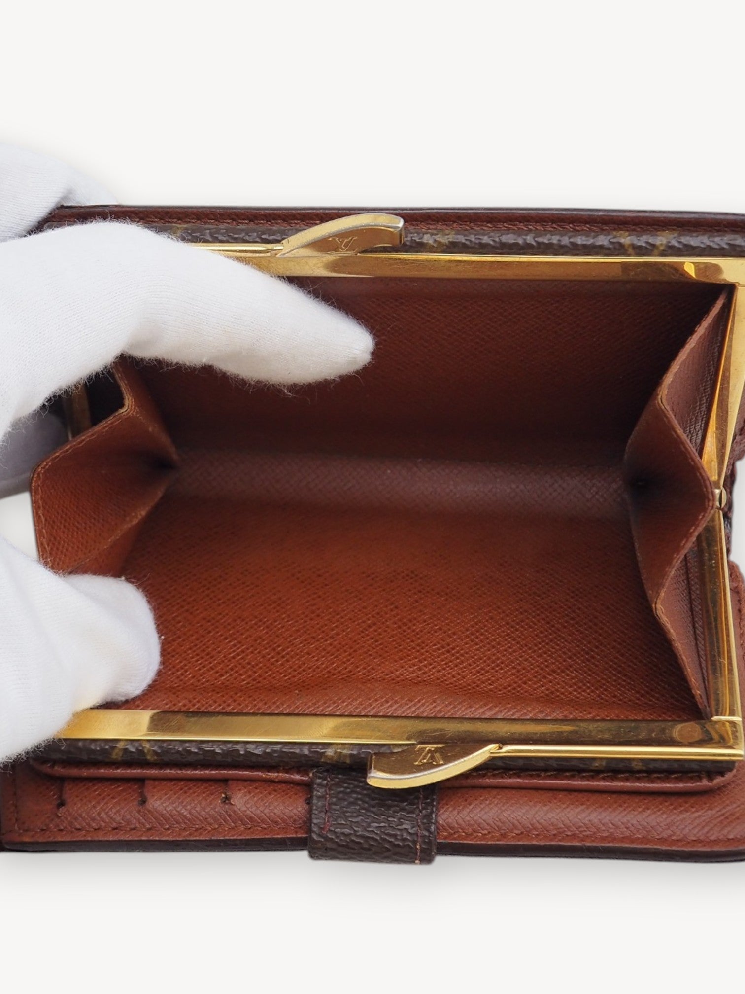 LOUIS VUITTON MONOGRAM FRENCH PURSE WALLET