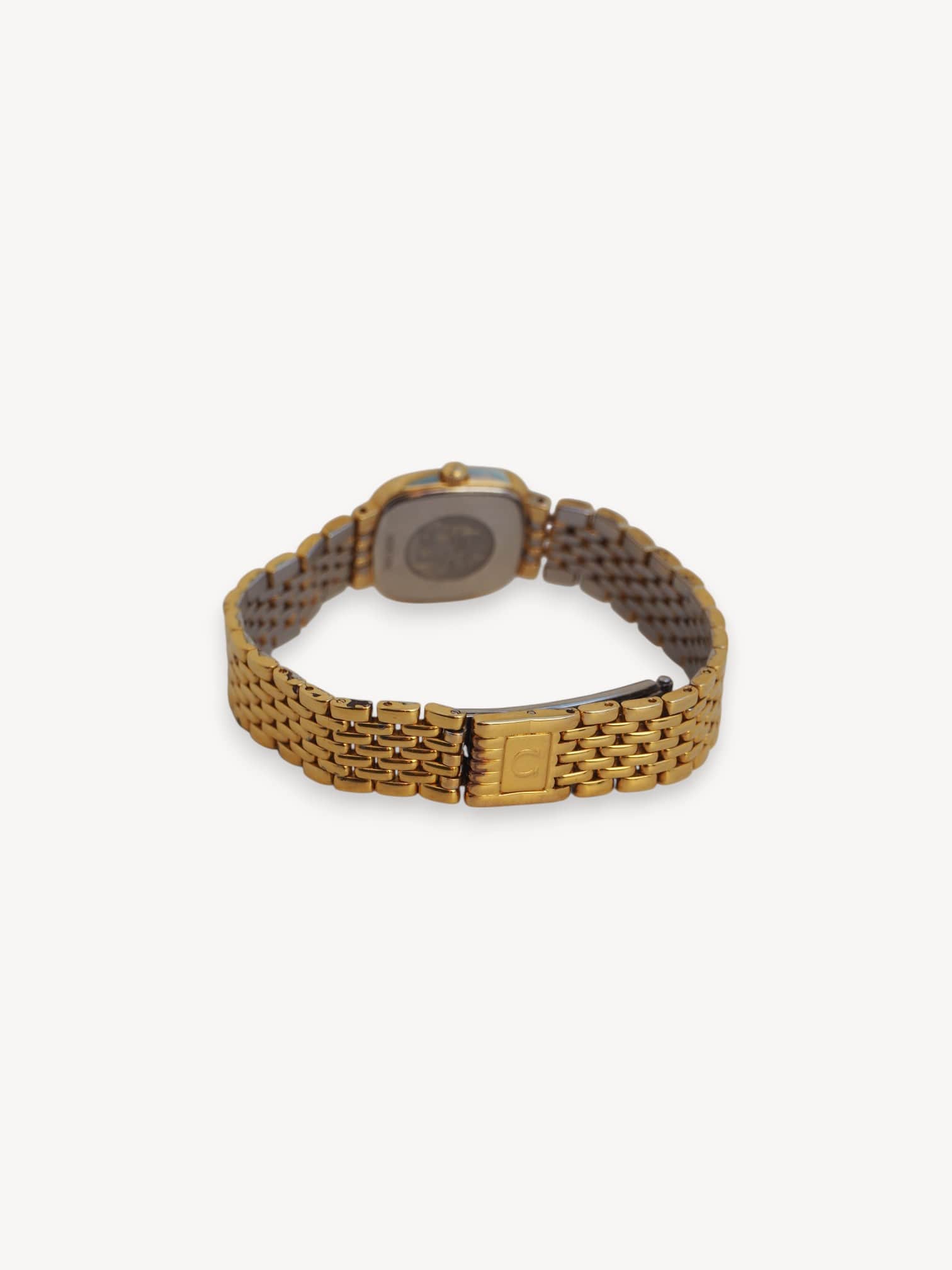 OMEGA DE VILLE 18K GOLD-PLATED WATCH